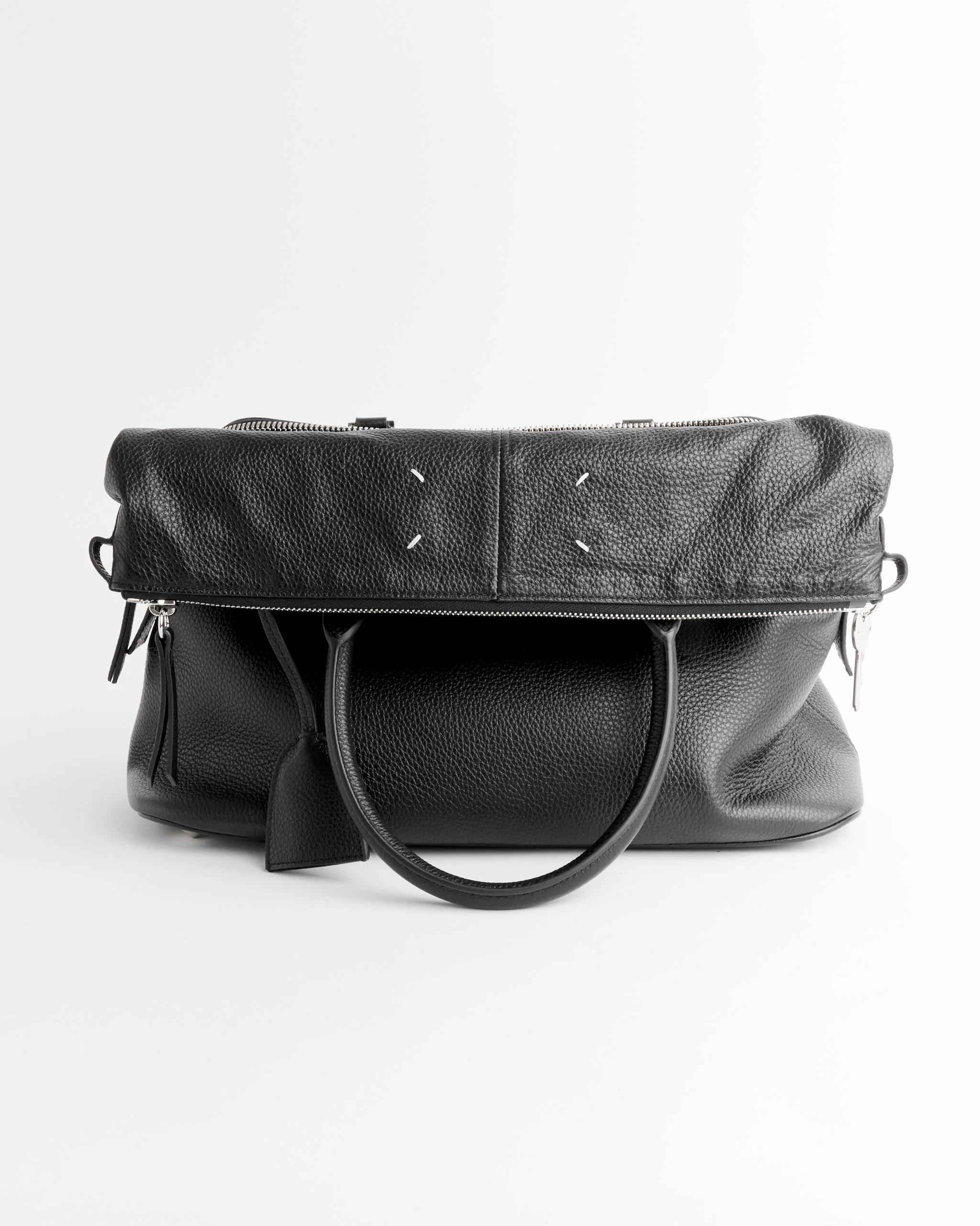 5AC Soft Medium Bag in Black