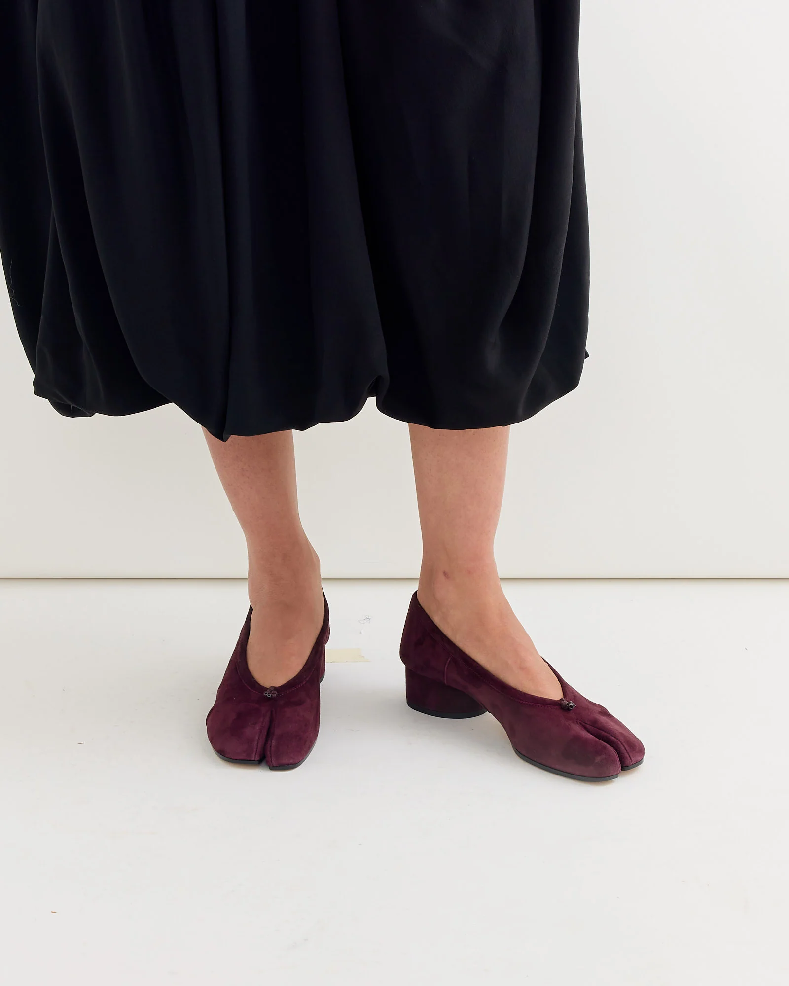 Tabi New Ballerina in Bordeaux - Image 2