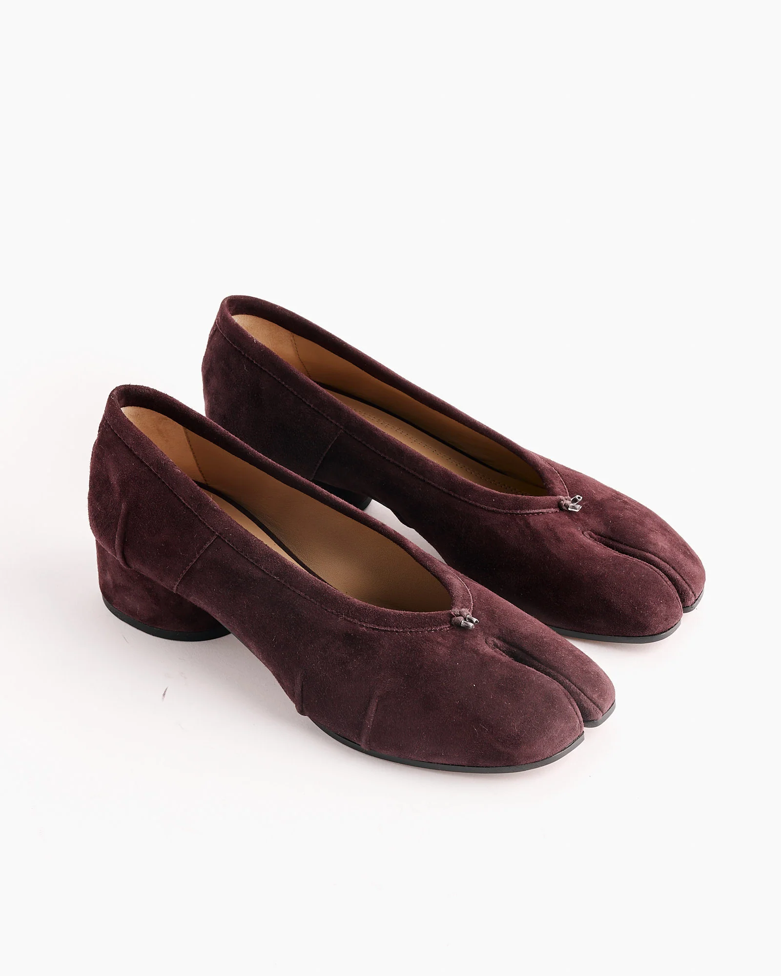 Tabi New Ballerina in Bordeaux - Image 3