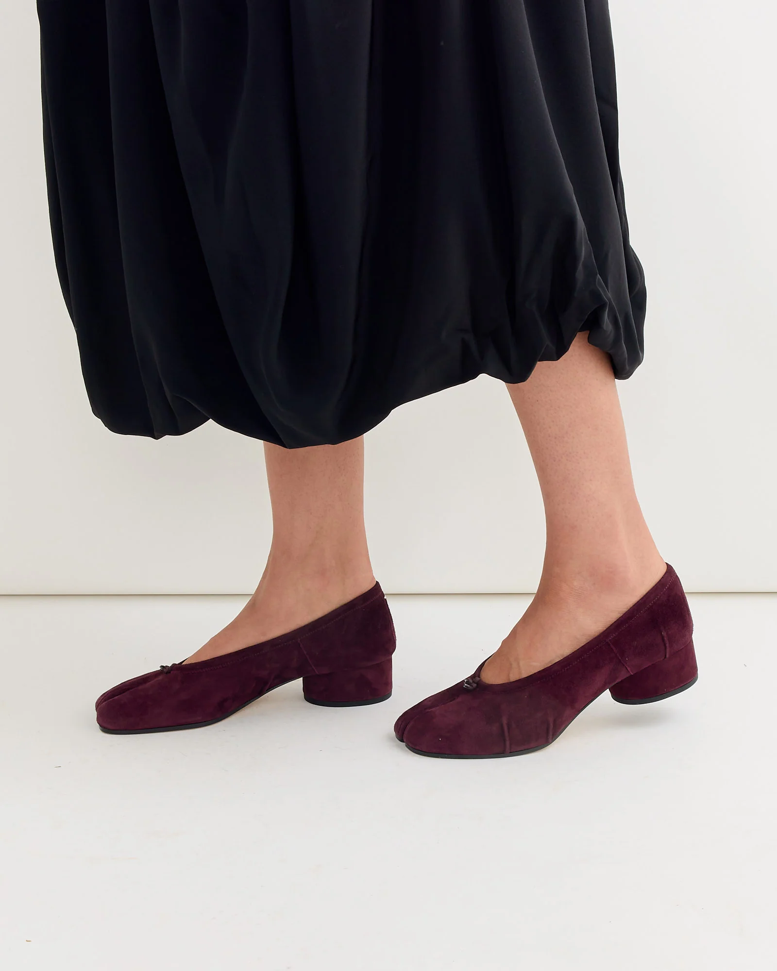 Tabi New Ballerina in Bordeaux - Image 4