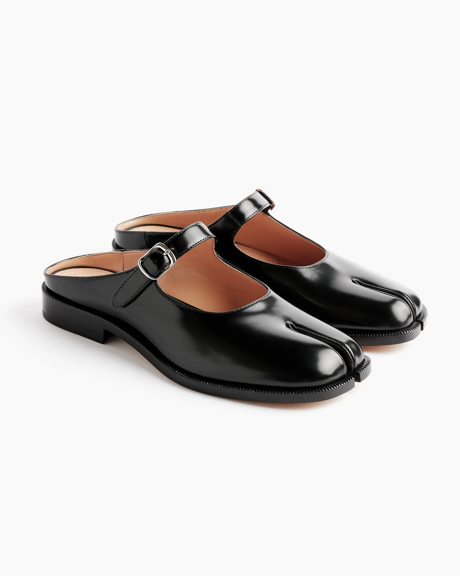 Tabi City Mary Jane Mule in Black - Image 3