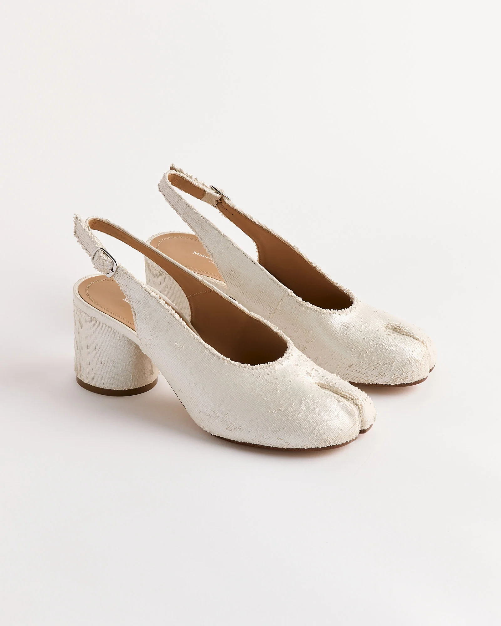 Tabi Slingback H60 in White - Image 3
