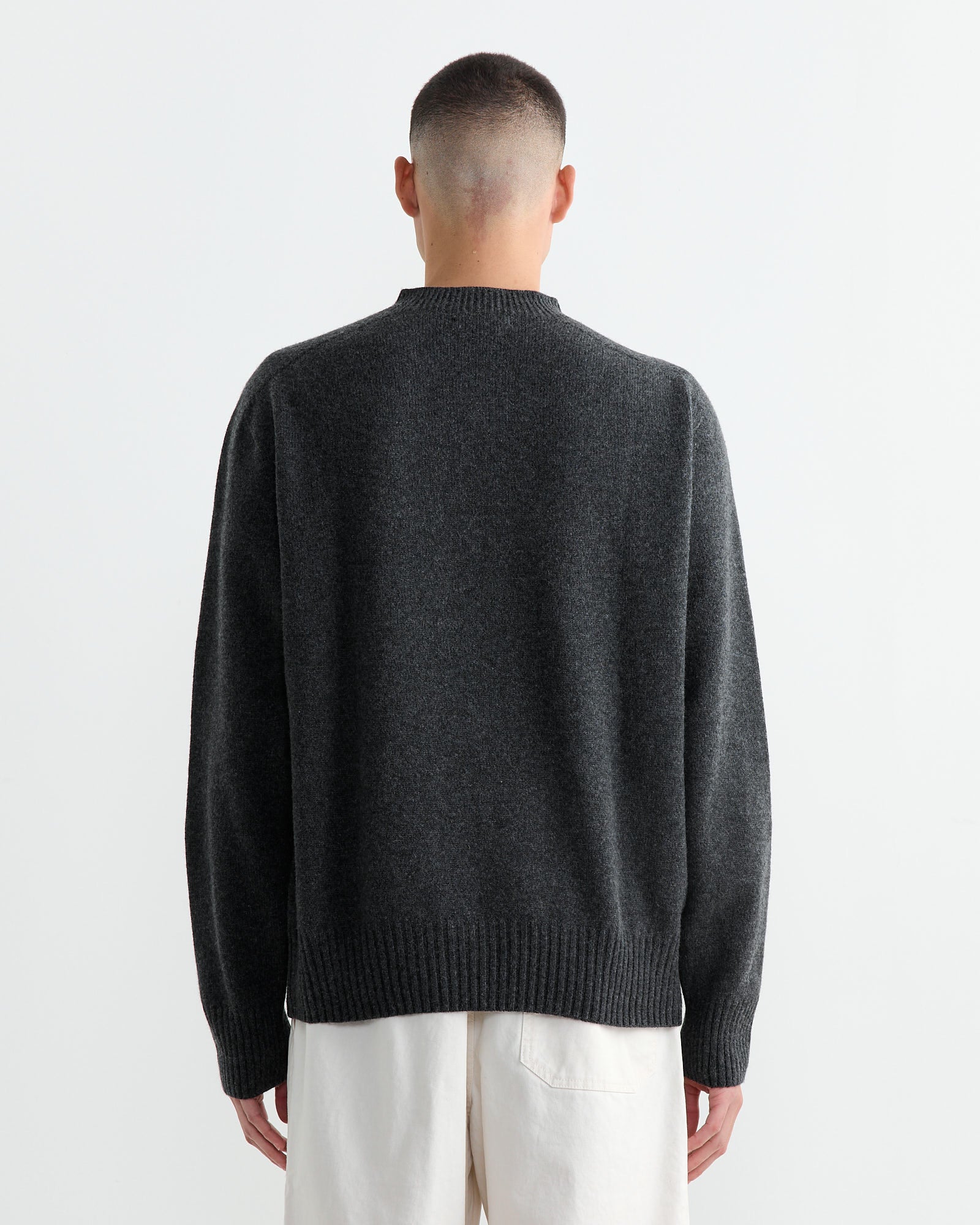 Seamless Crew Neck in Grey - Image 5