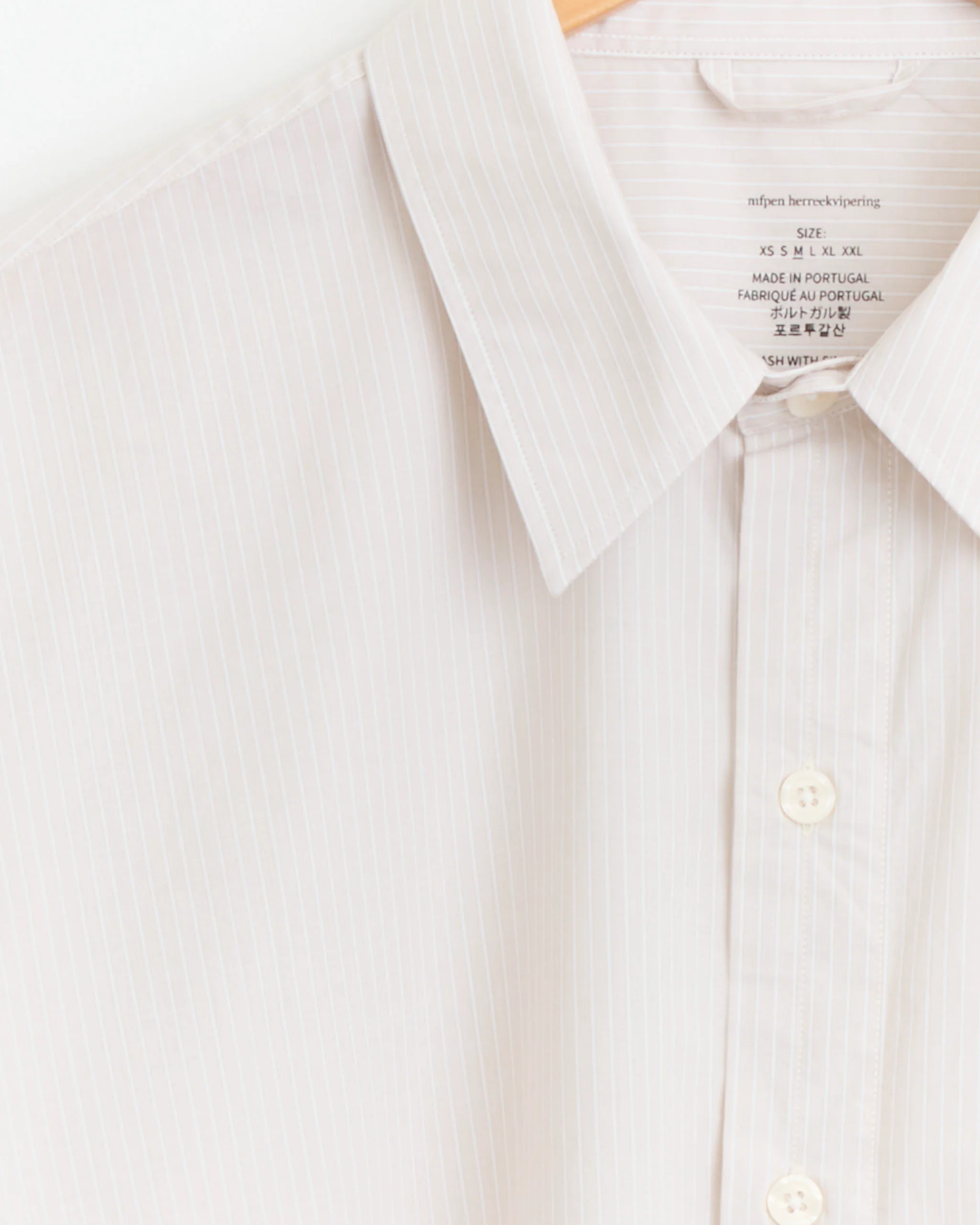 Exact Shirt in Pale Office Stripe - Image 2