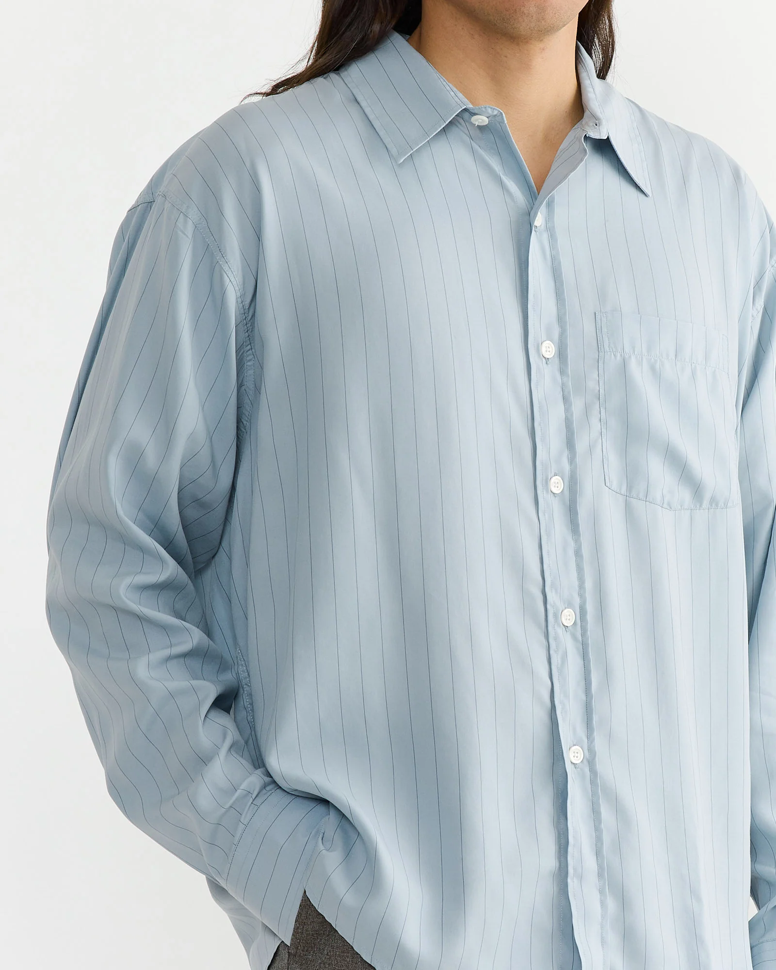 Executive Shirt in Arona Blue - Image 3