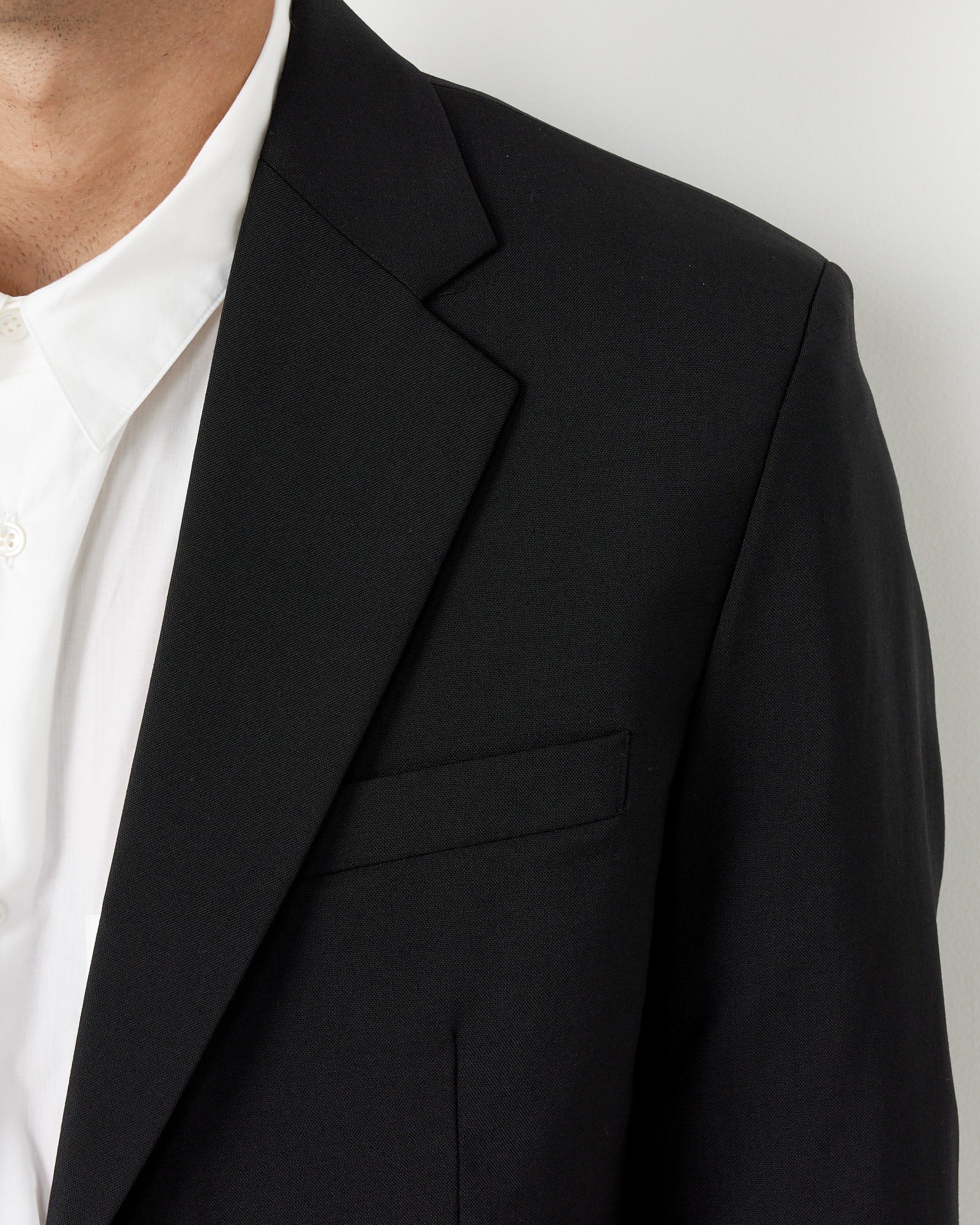 Wool Single Breasted Blazer - Image 4