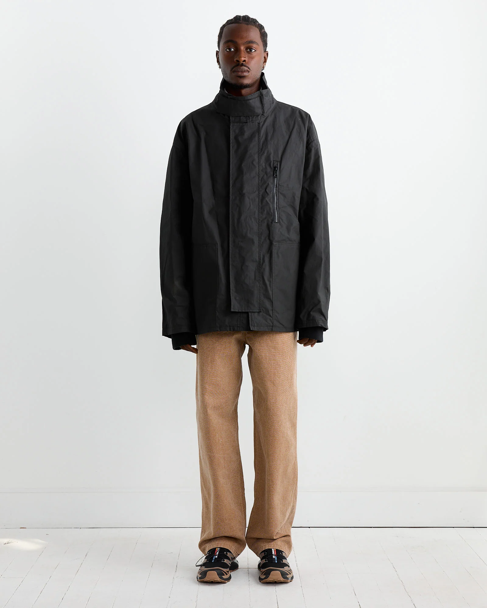 Firemans Coat in Ebony - Image 2