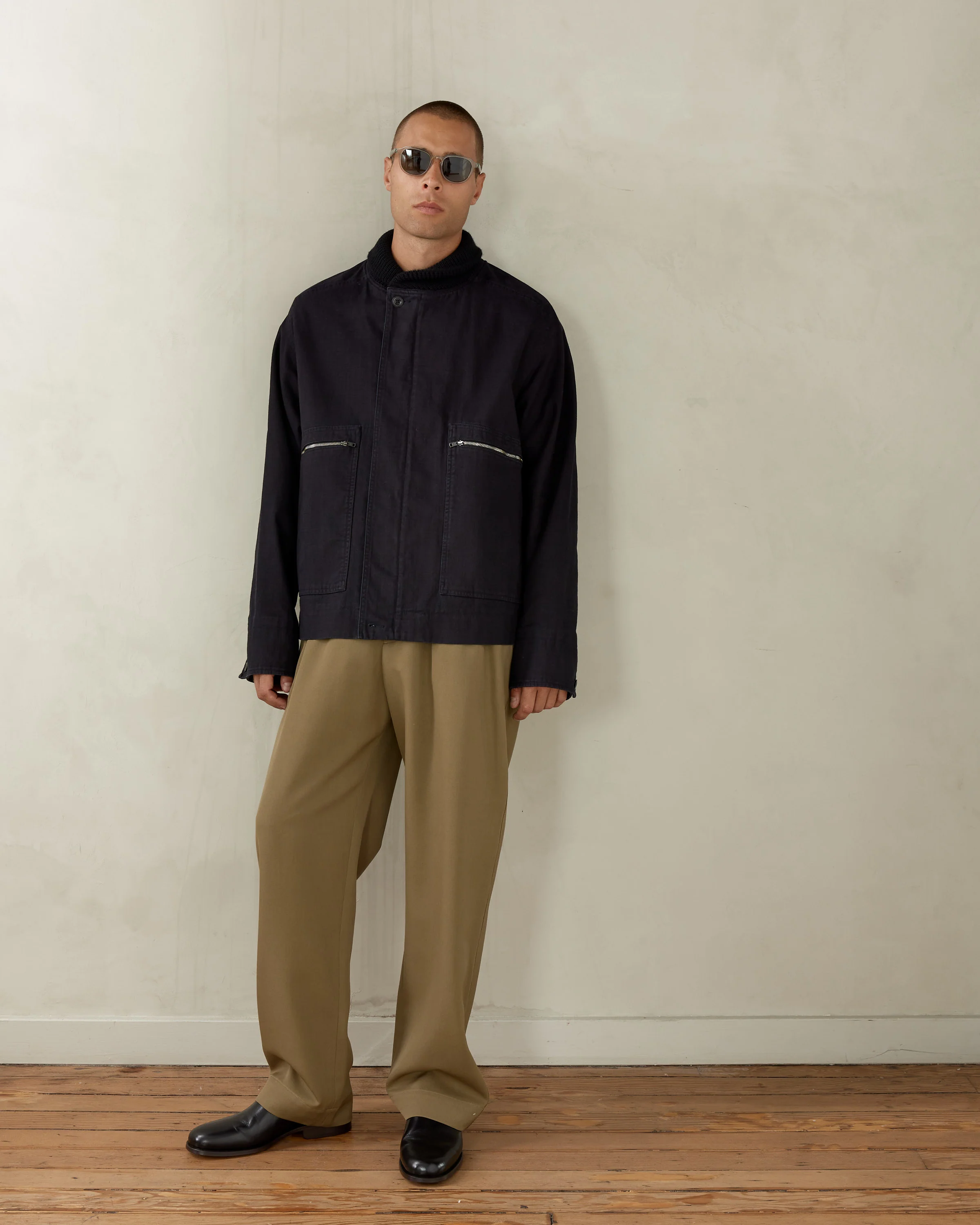 Rib Neck Jacket - Image 3