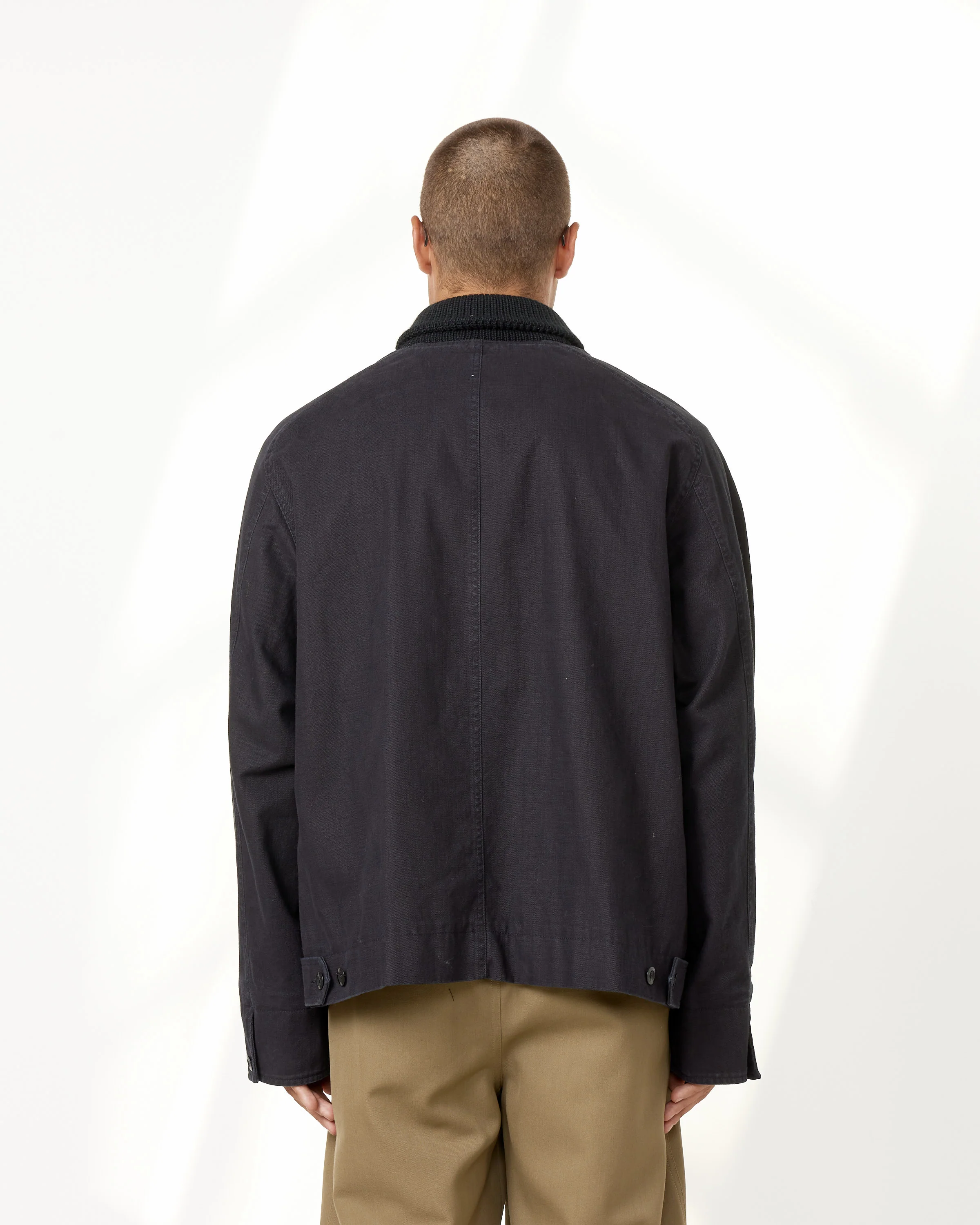 Rib Neck Jacket - Image 6
