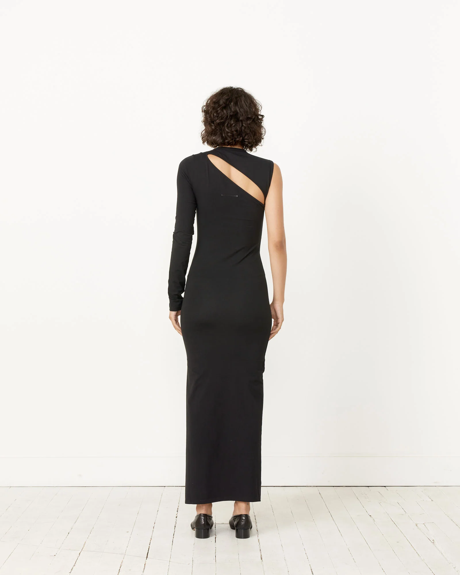 Midi Dress in Black - Image 4