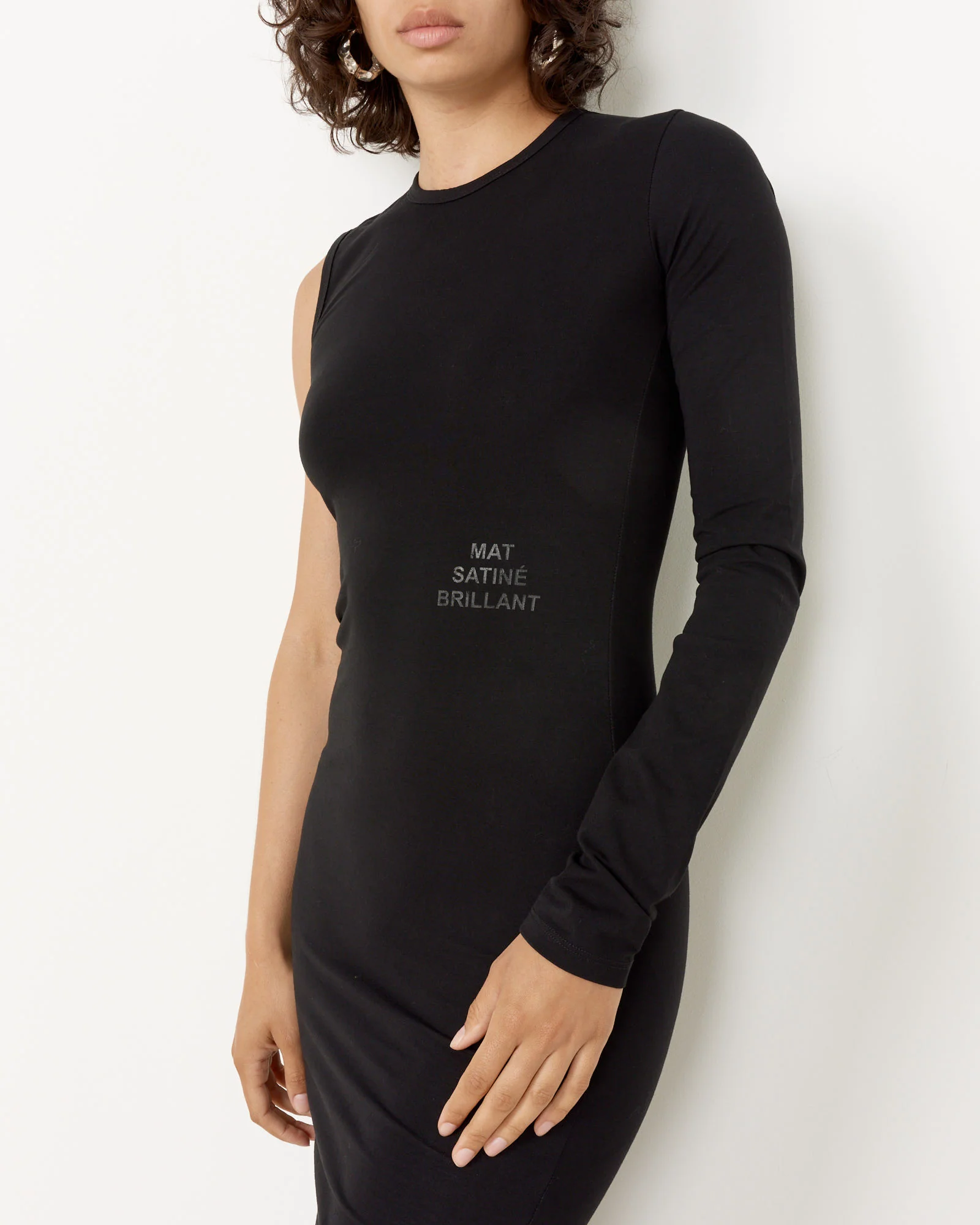 Midi Dress in Black - Image 5