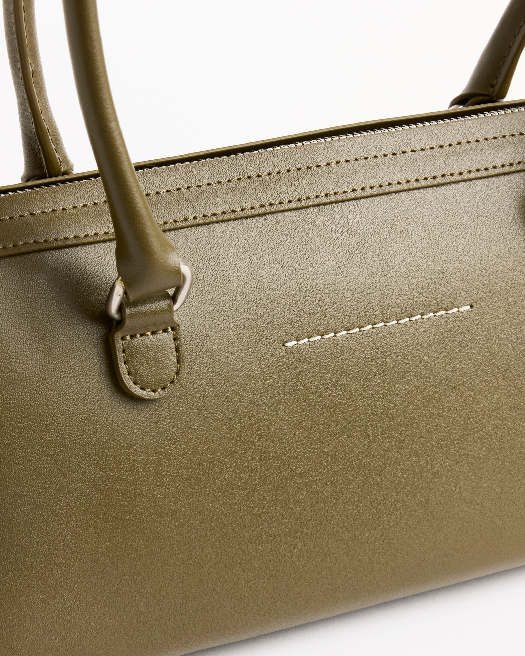 New Bauletto J Medium Bag in Khaki - Image 2