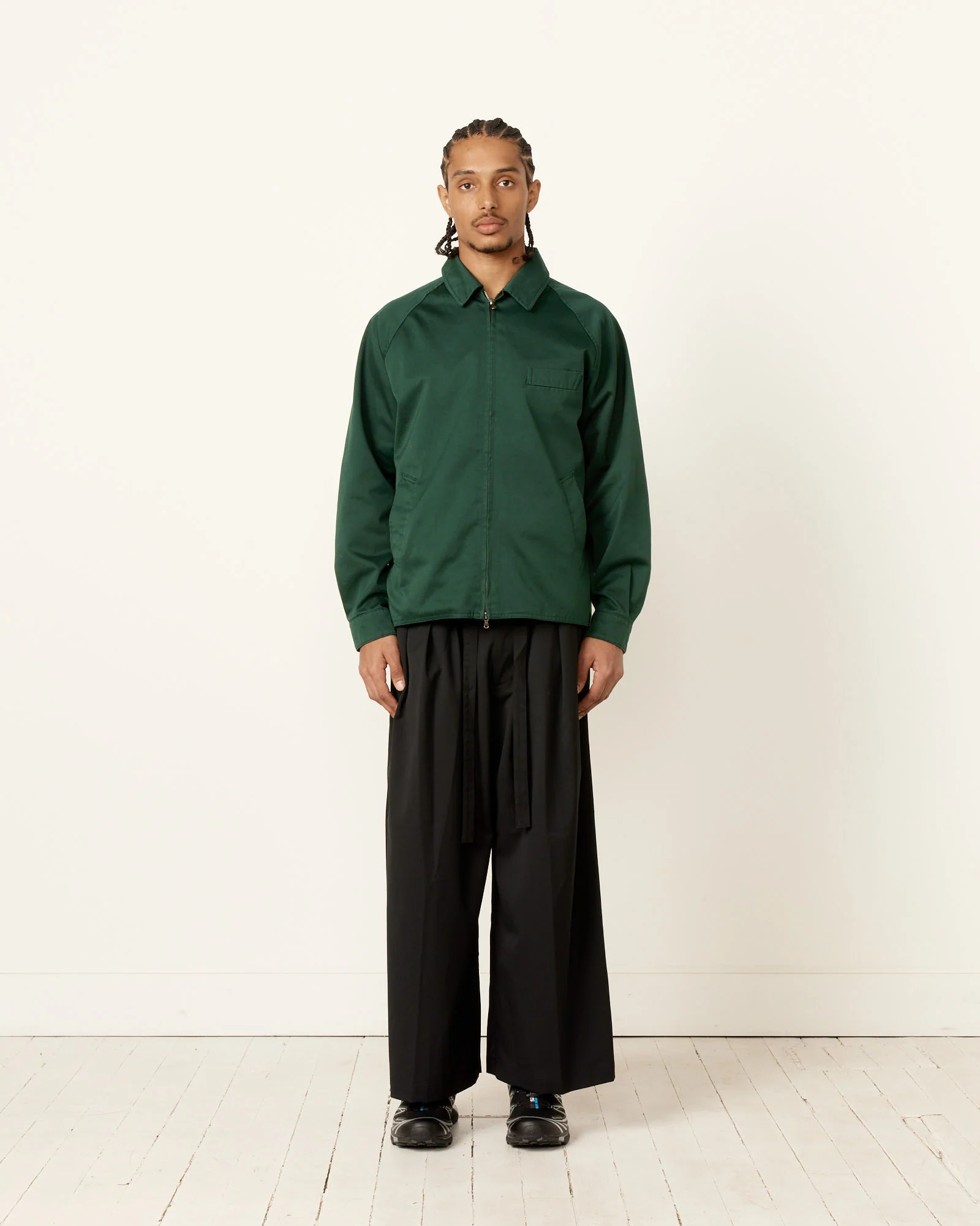 Windstopper Chino Crew Jacket in Green - Image 2