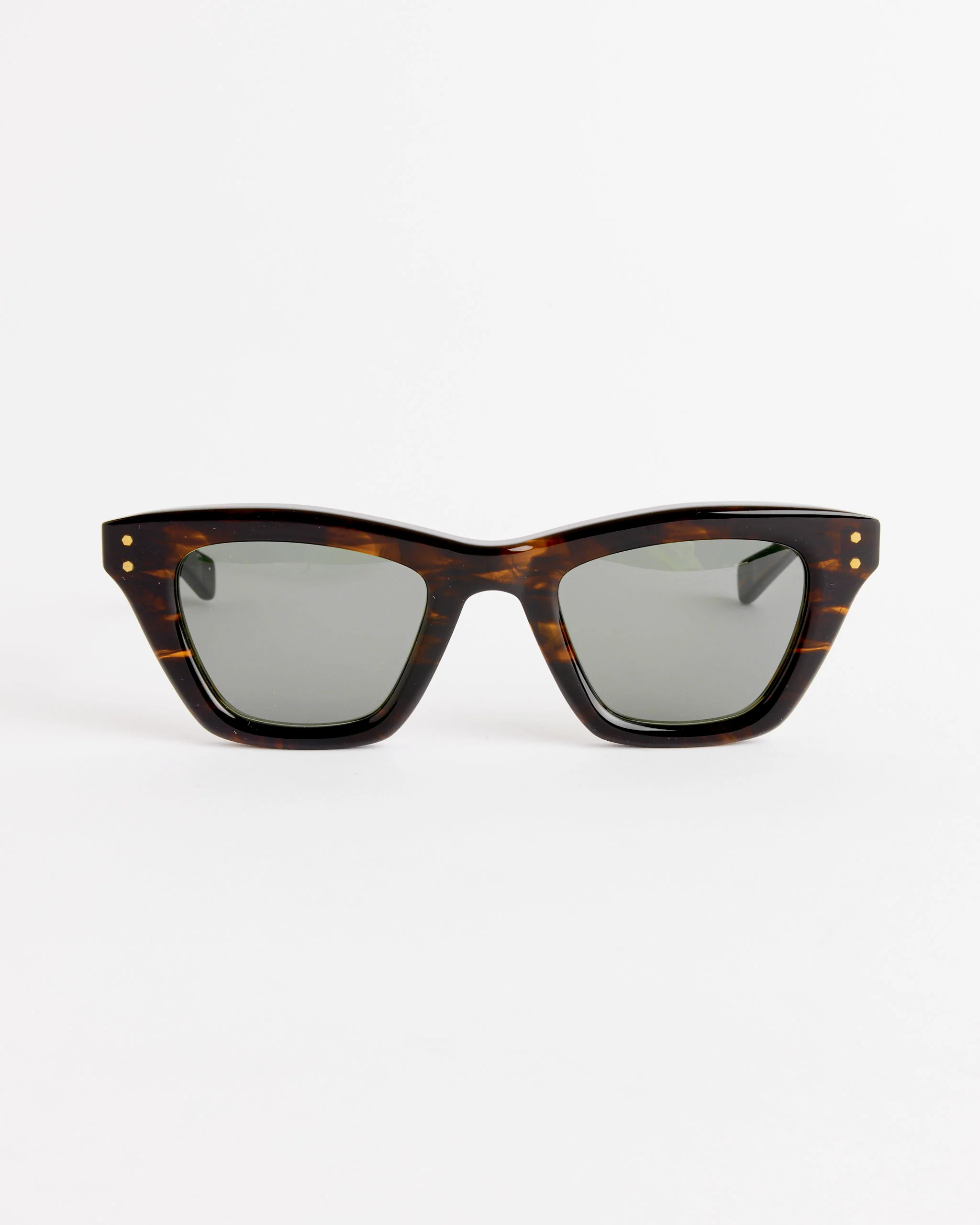 Conn Sunglasses in Gasoline / G-15 Green