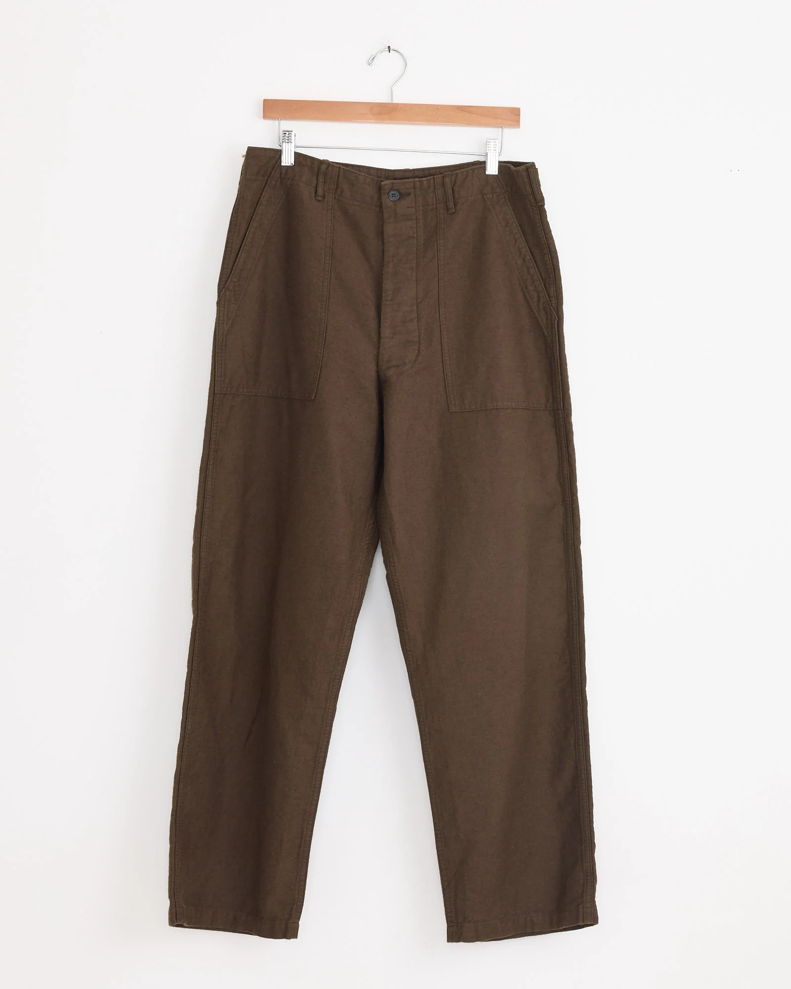 Relax Fit Fatigue Pant in Coffee Brown