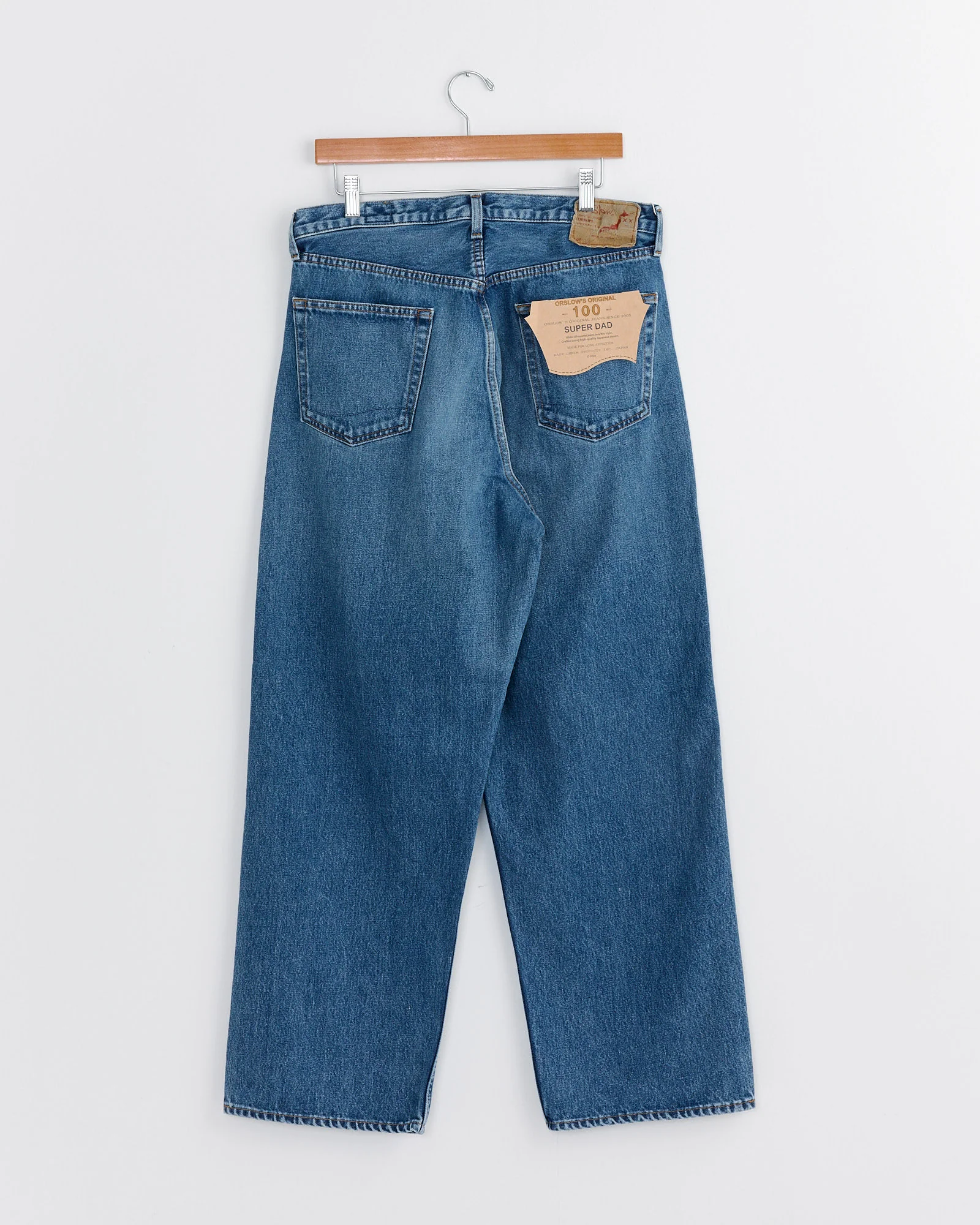 Super Dad's Pant in Denim Used - Image 2