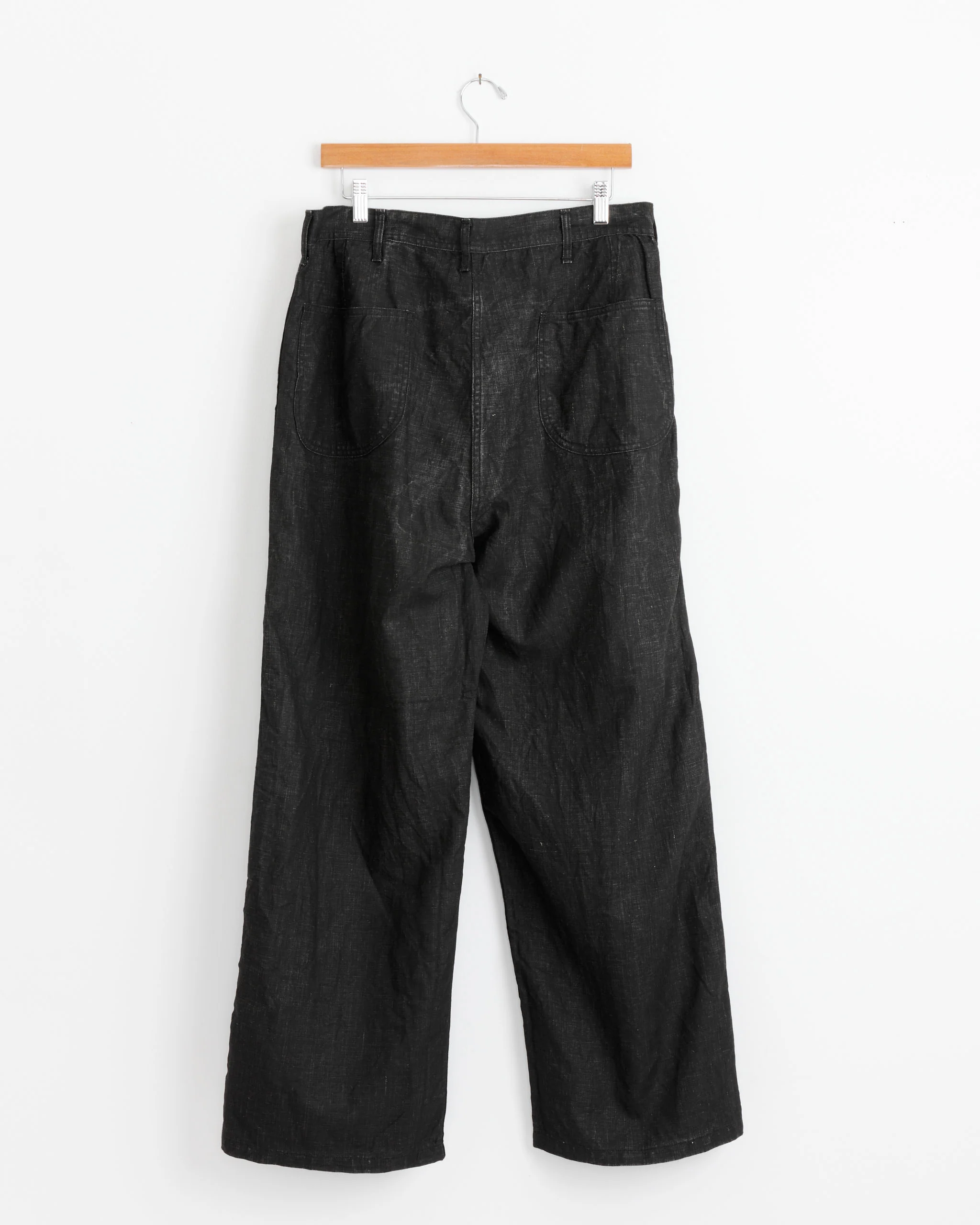 WW2 40's U.S Navy Utility Trouser in Black Stone - Image 3