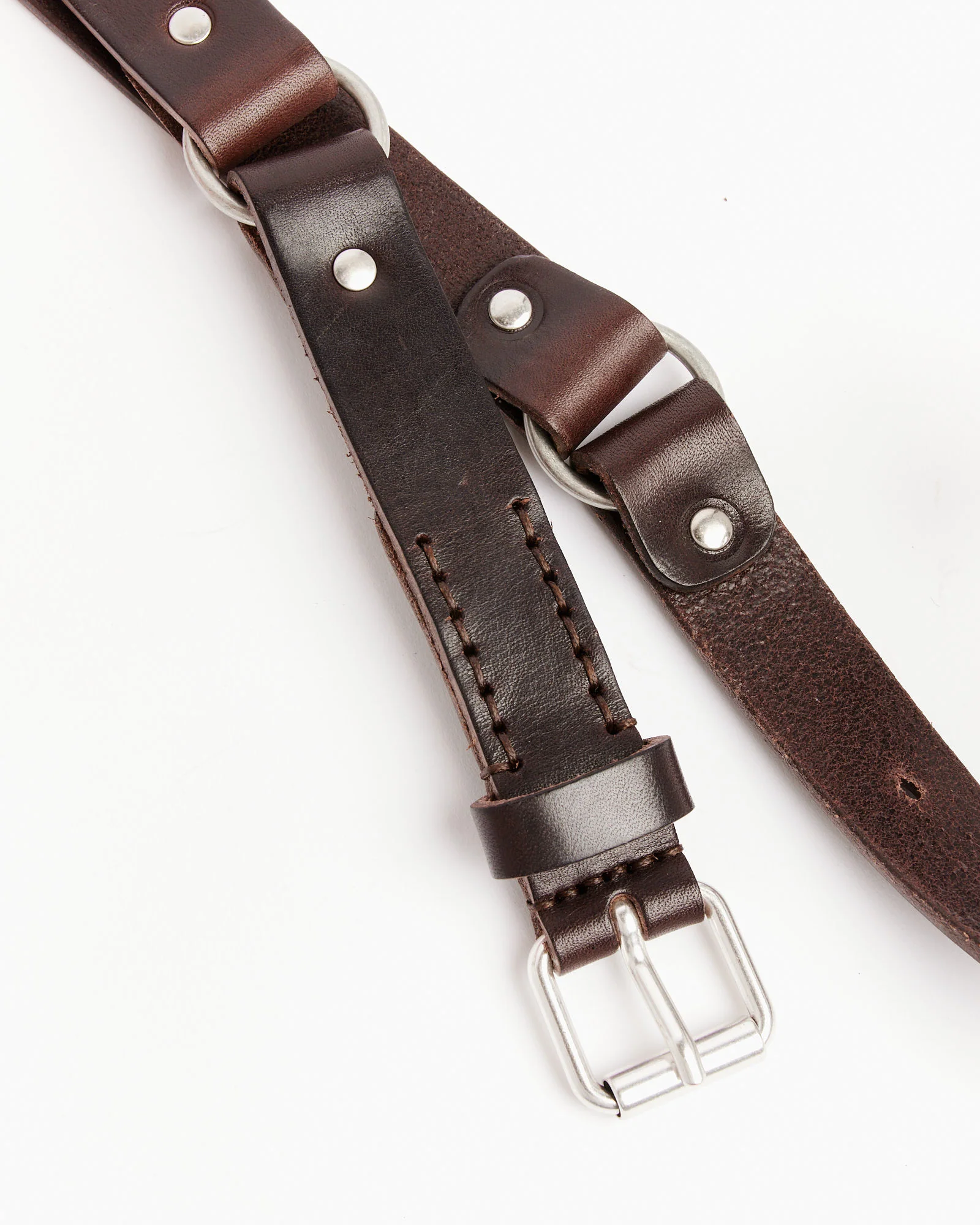 Ring Belt in Grizzly Brown - Image 3