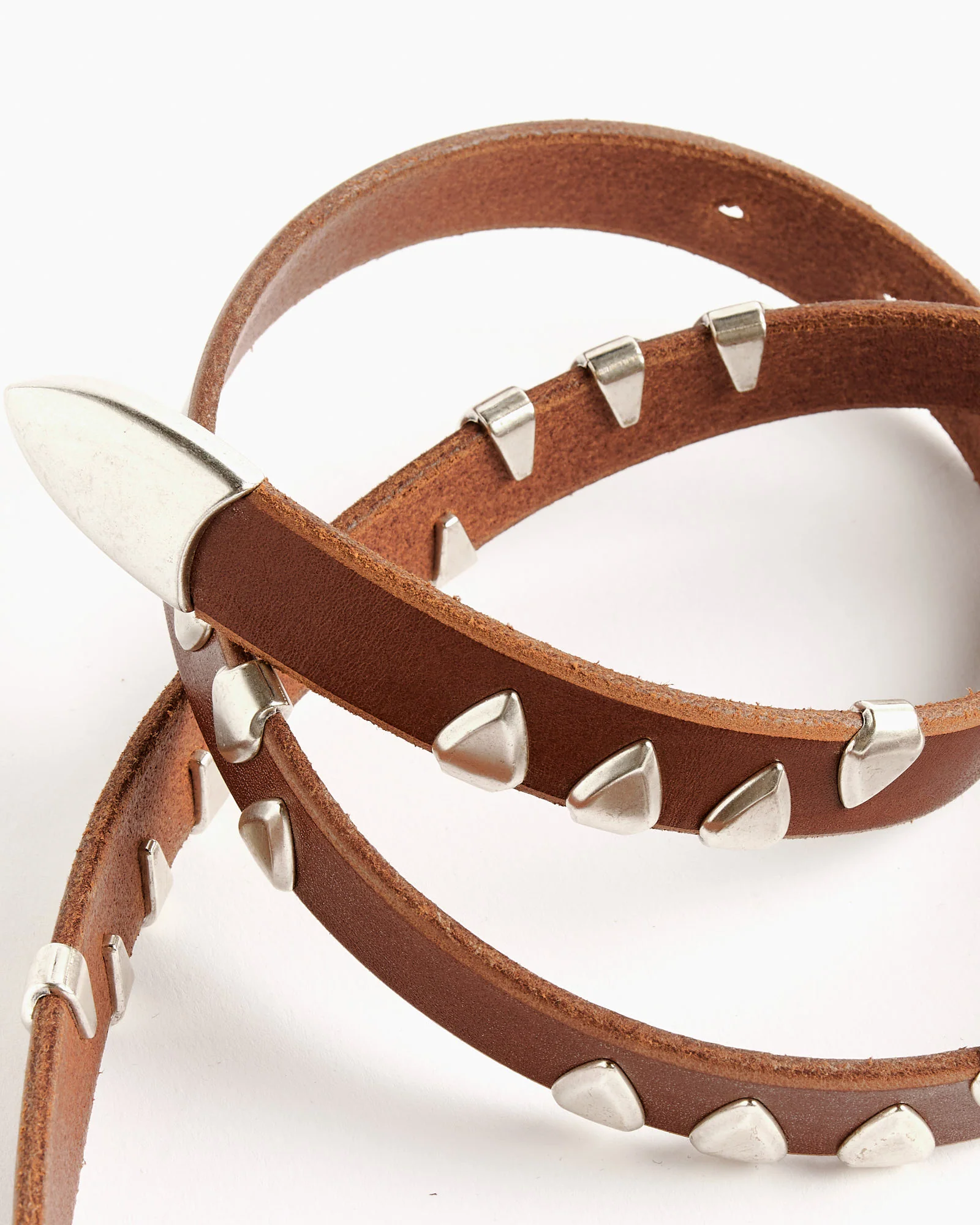 Bridle Leather Belt in Claw Hazel - Image 3
