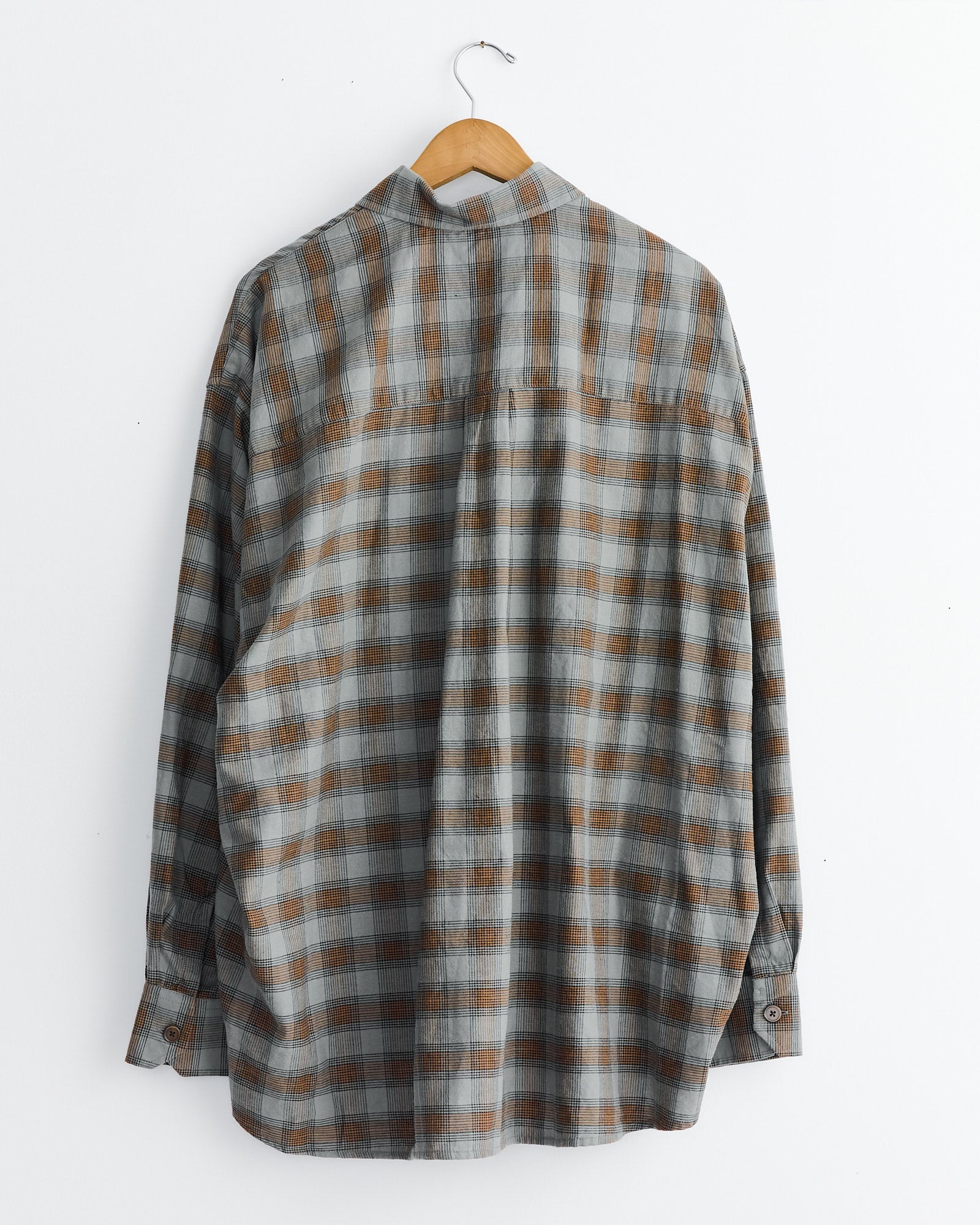 Borrowed Shirt in Iowa Flannel Check - Image 3