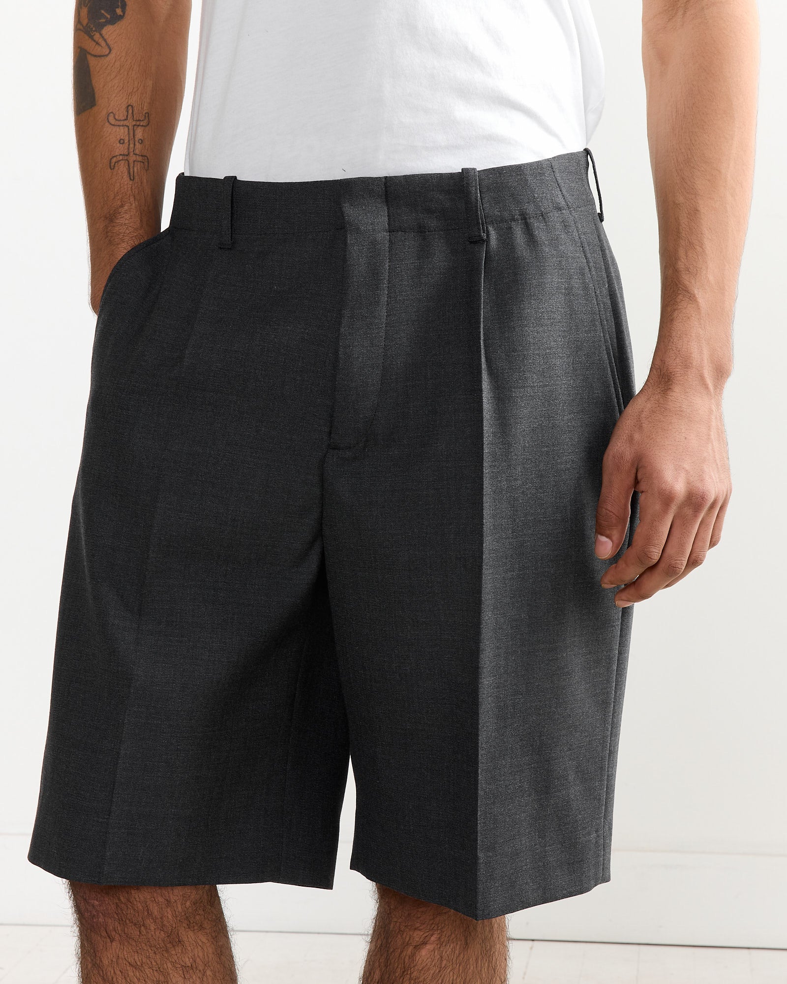 Borrowed Short in Premium Charcoal - Image 2