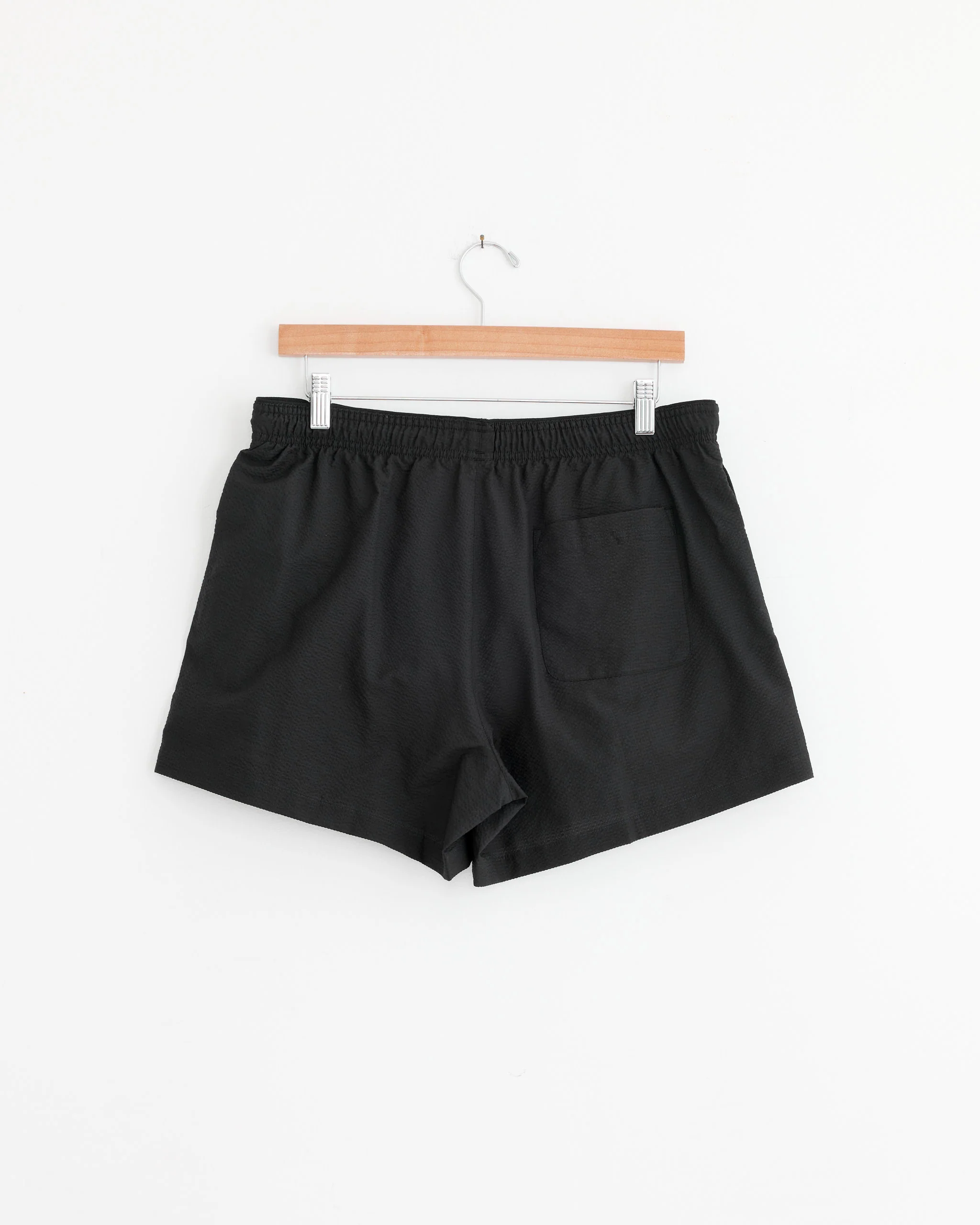 Boxer Trunk Short in Baynoir Coast Seersucker - Image 3