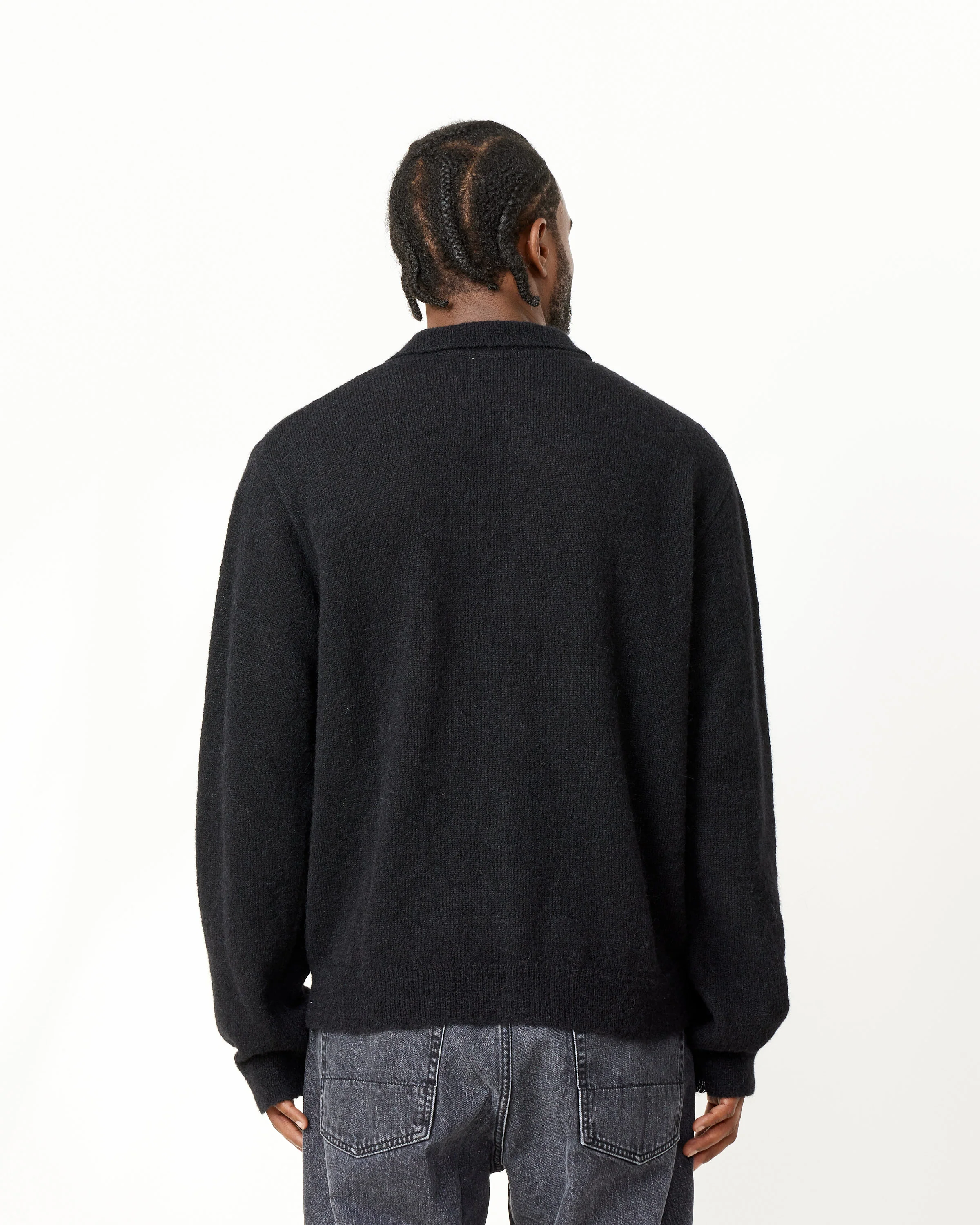 Evening Fuzzy Alpaca Polo - Image 5