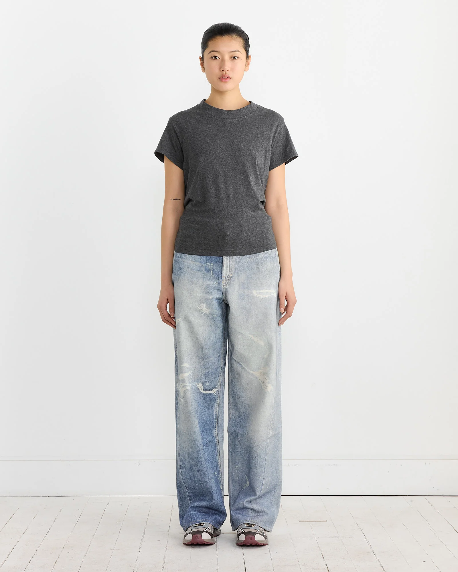 Full Cut Jean in Digital Denim Print - Image 2