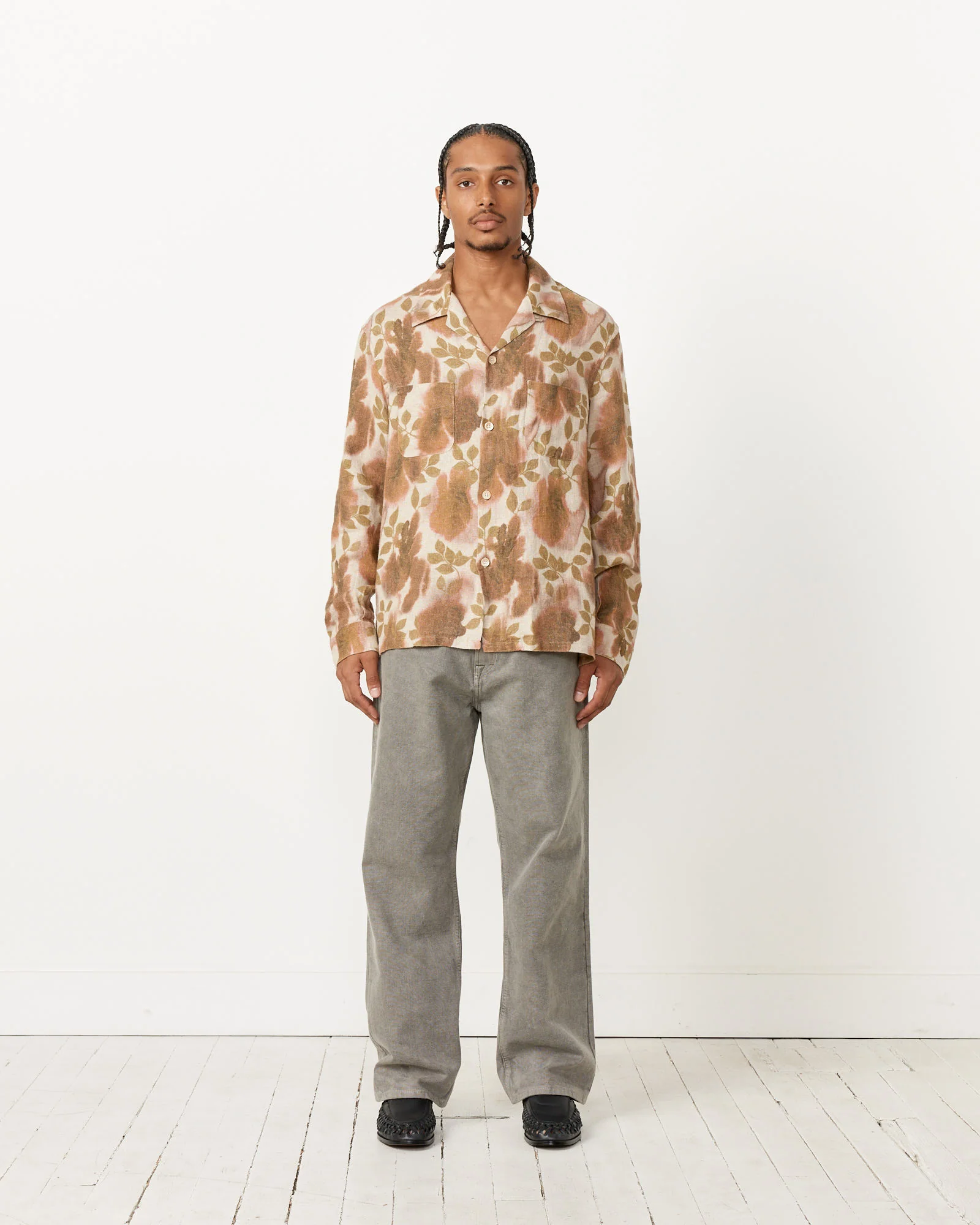 Hausen Shirt in Minuo Flower Print - Image 2