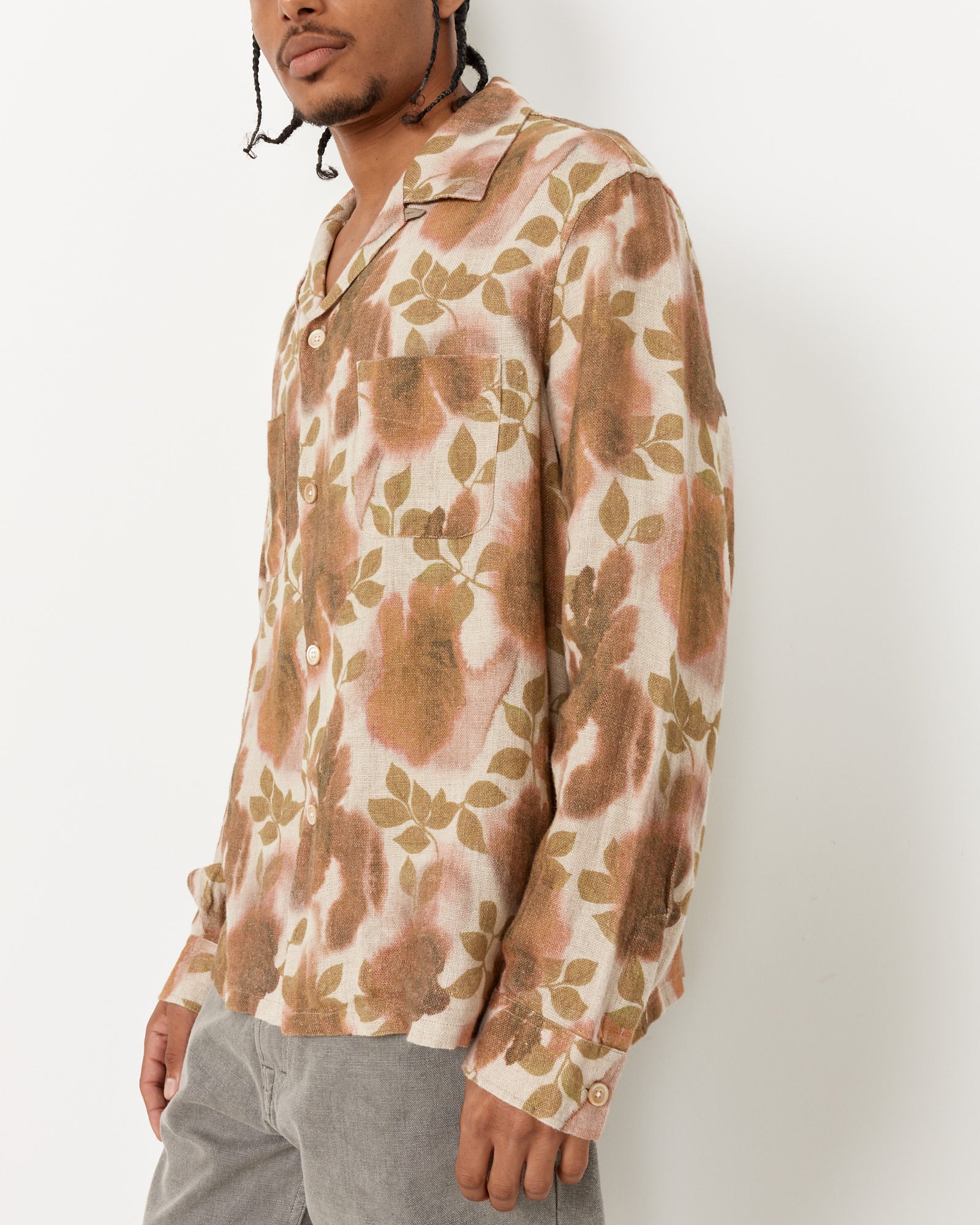 Hausen Shirt in Minuo Flower Print - Image 3