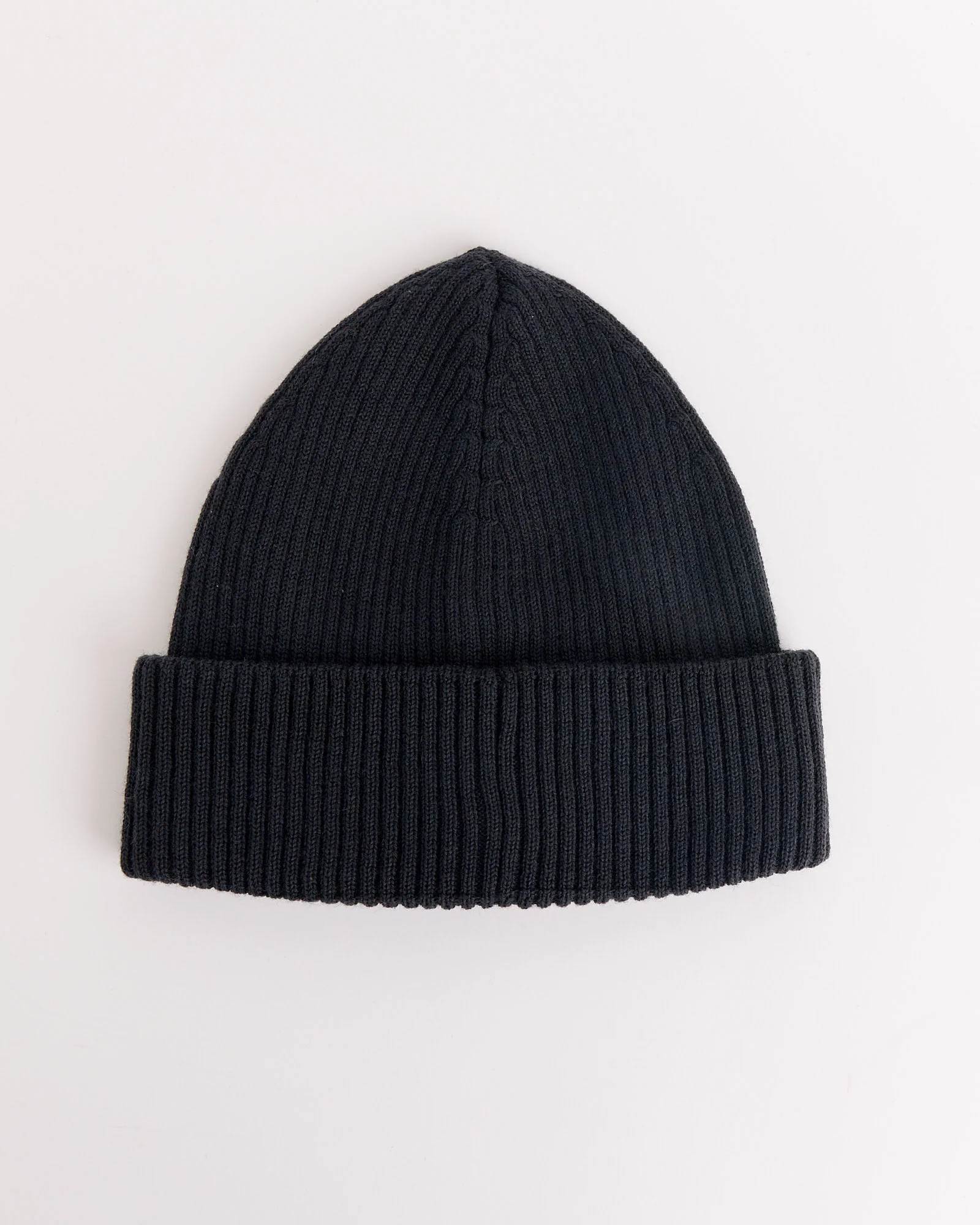 Knit Hat in Off Black