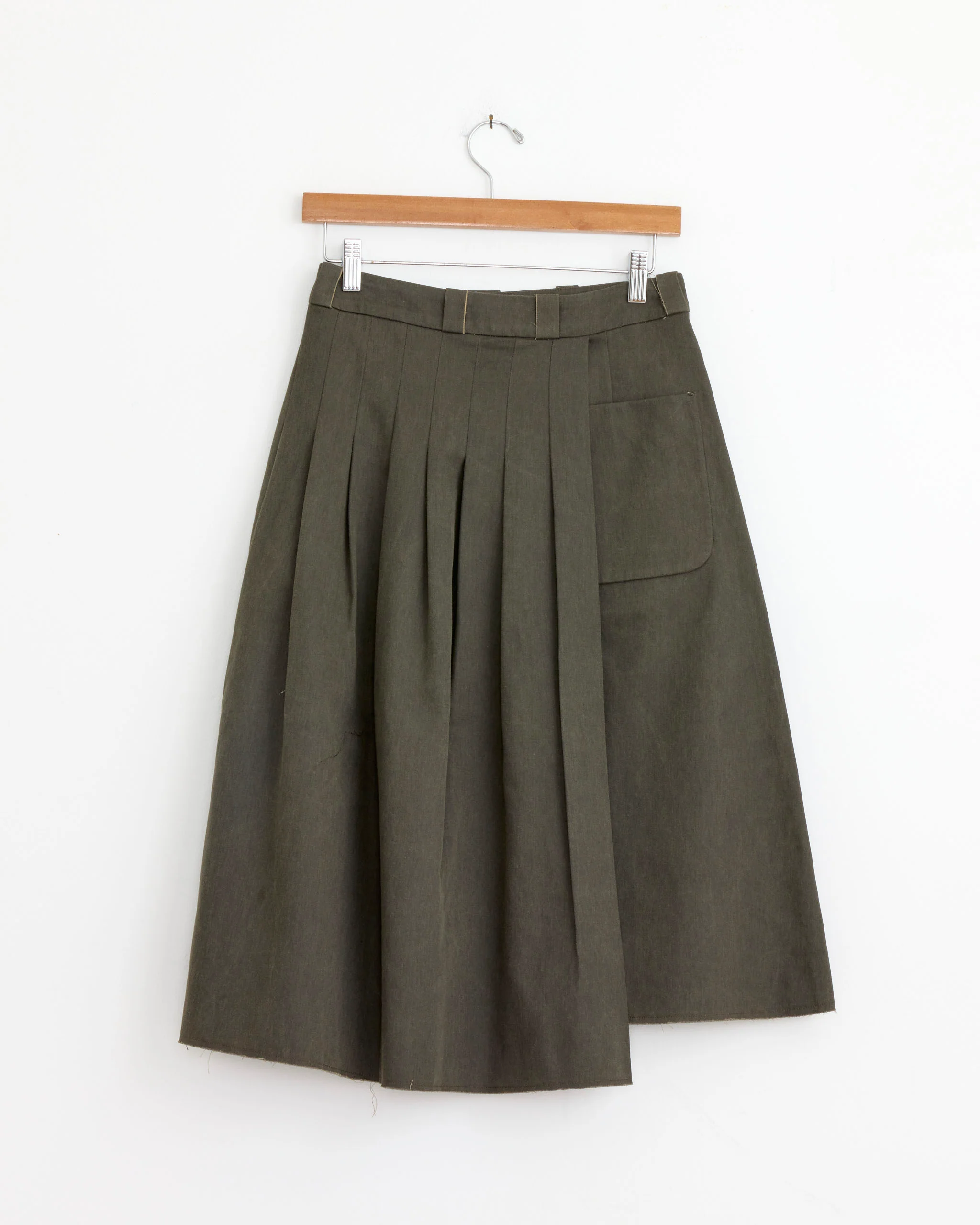 Origami Skirt in Antique Mudd - Image 2