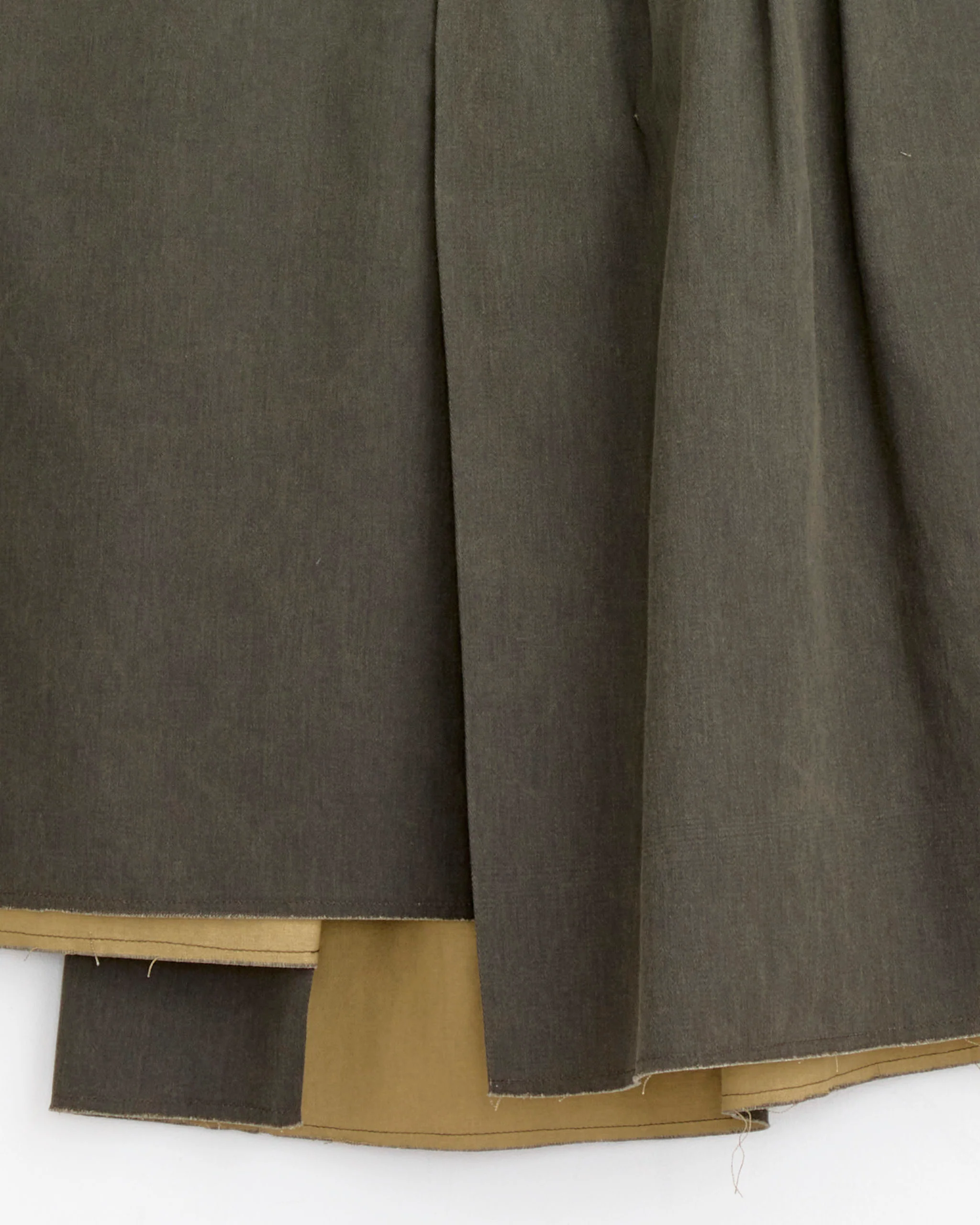 Origami Skirt in Antique Mudd - Image 3