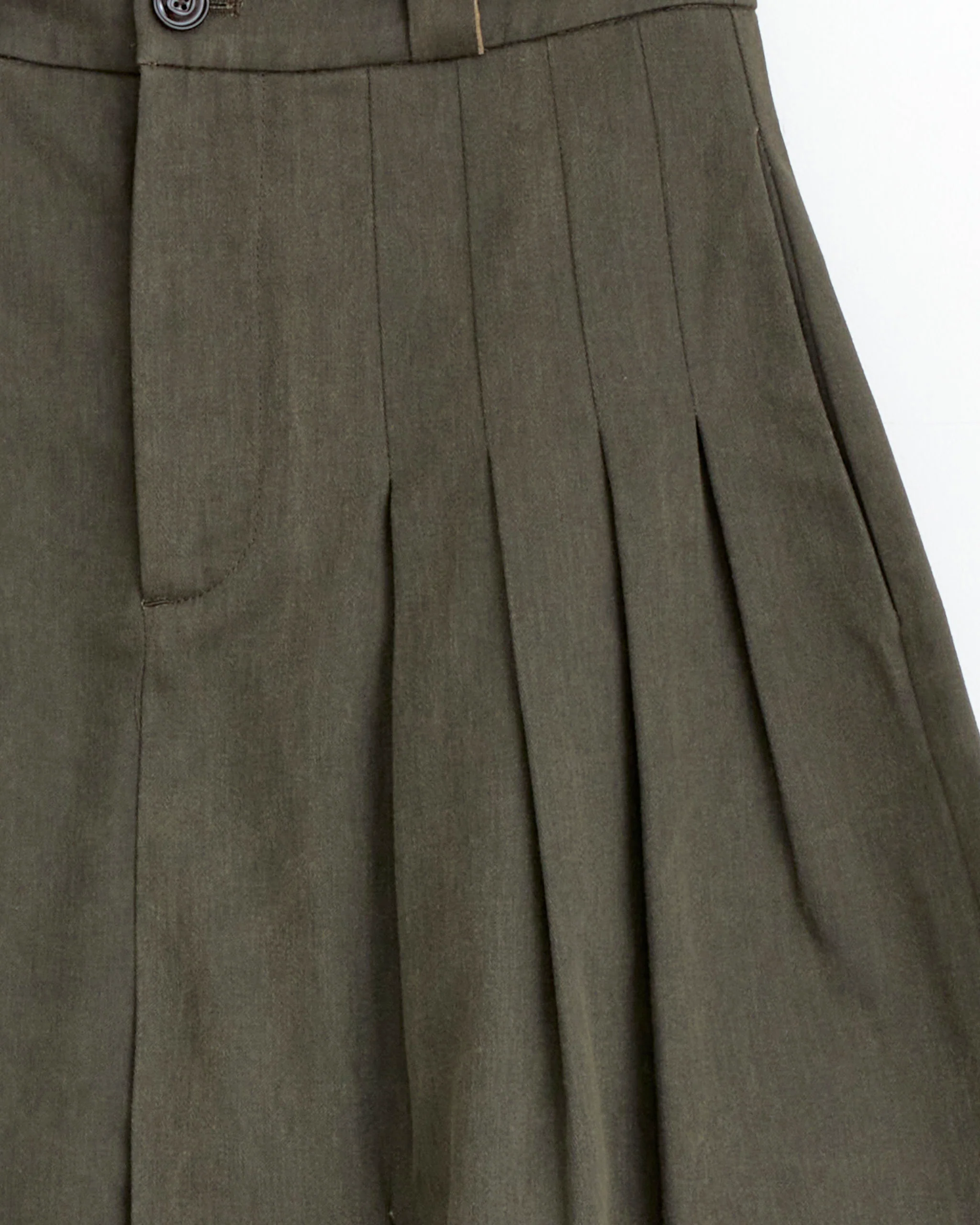 Origami Skirt in Antique Mudd - Image 4