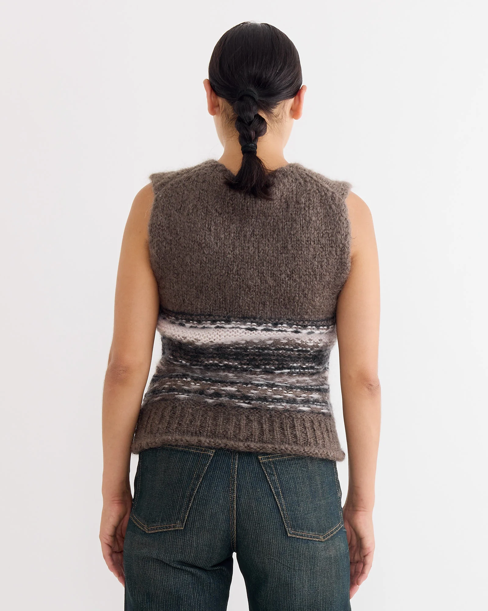 Pleaser Tank in Blur Fair Isle - Image 3