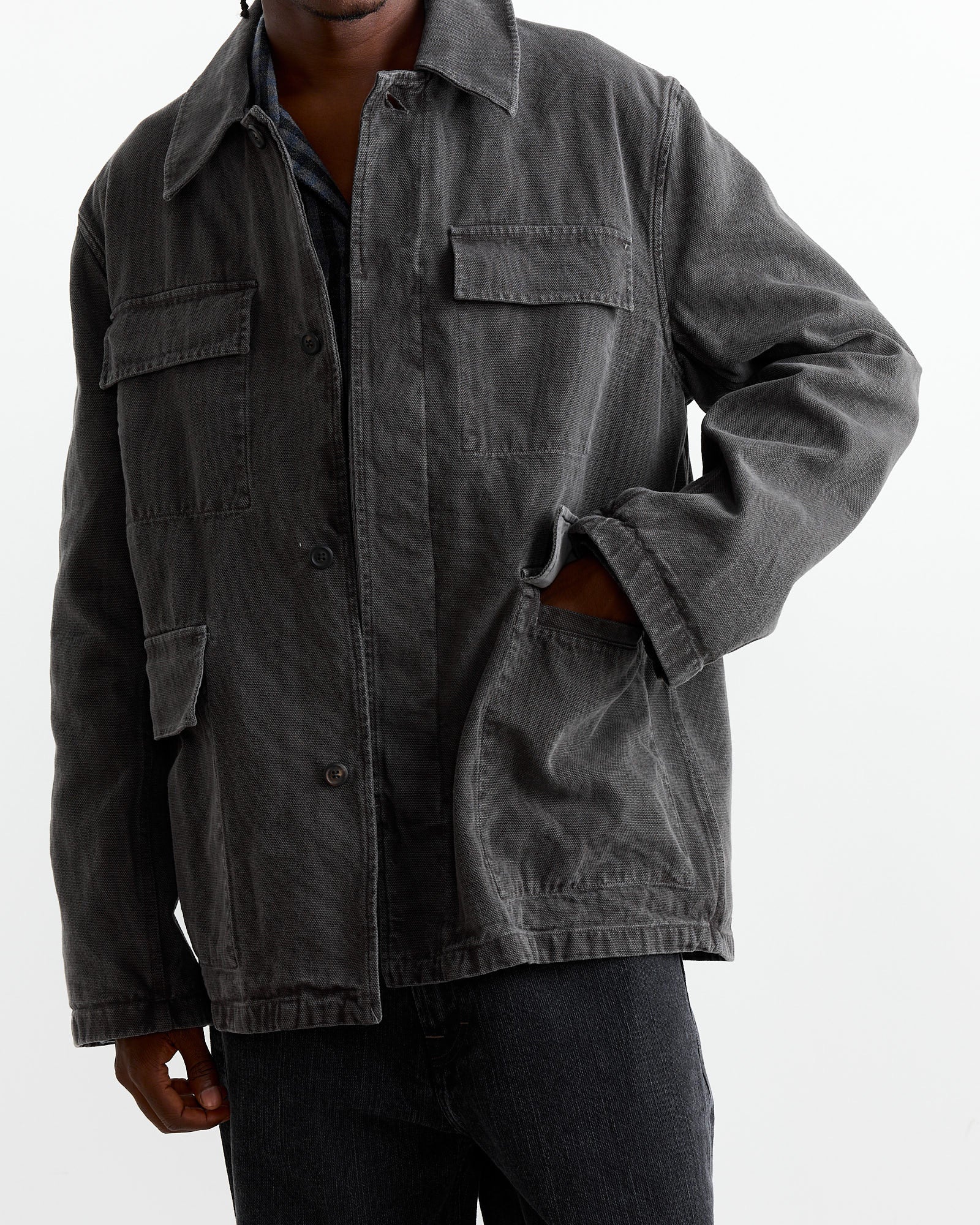 Uniform Jacket in Ash Black - Image 3