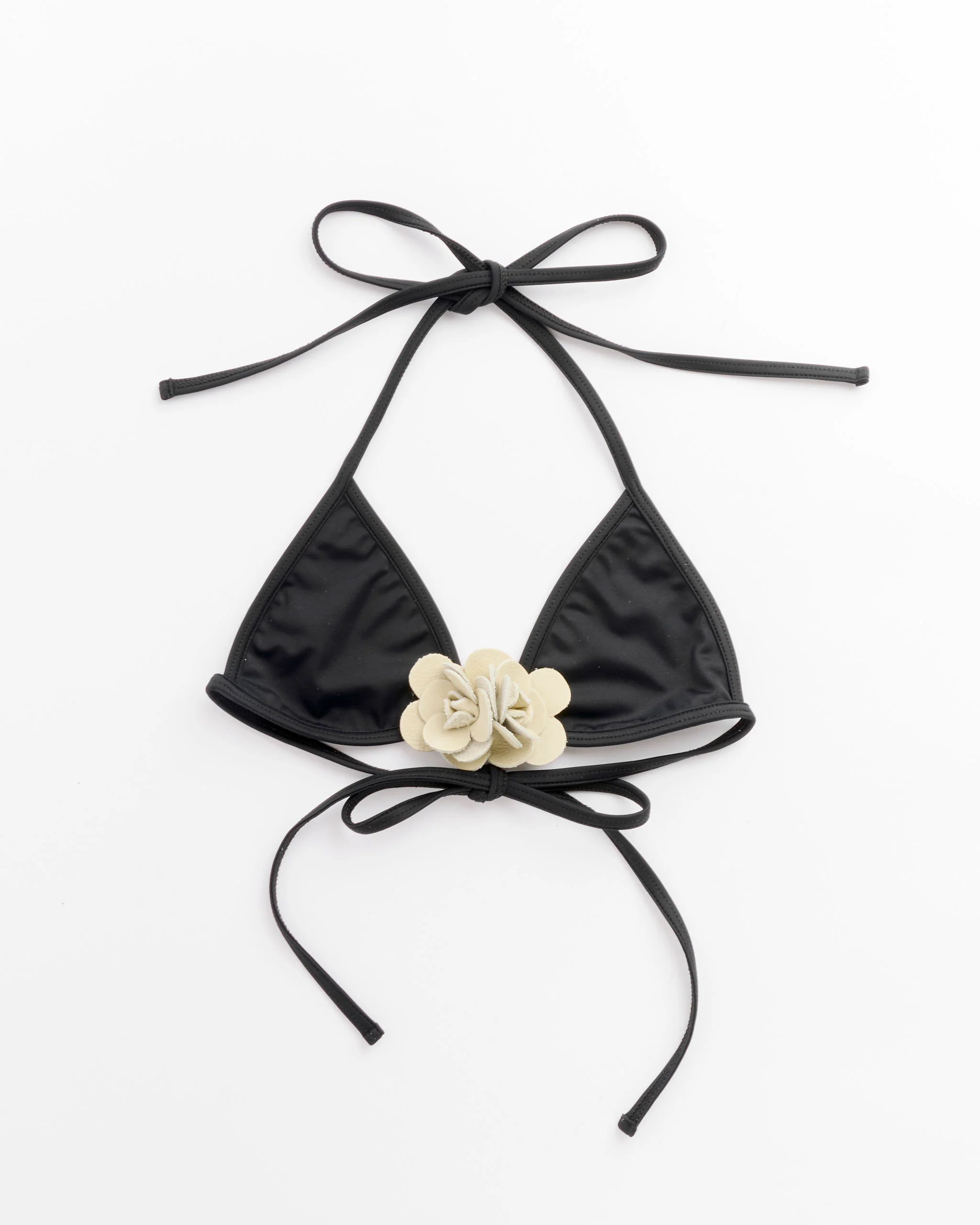 Adina Top Swimsuit in Black - Image 2