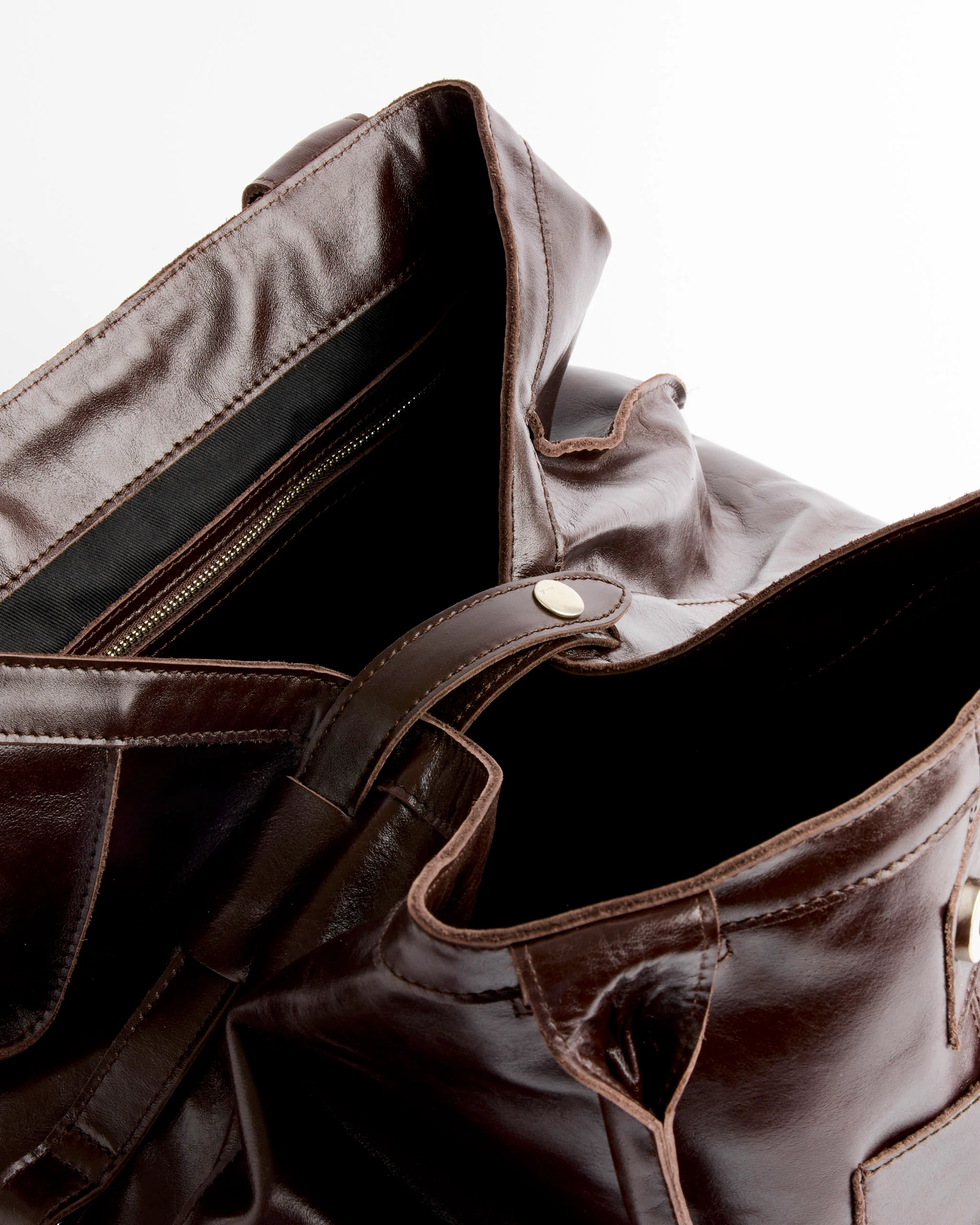 Big Guida Bag in Brown - Image 3