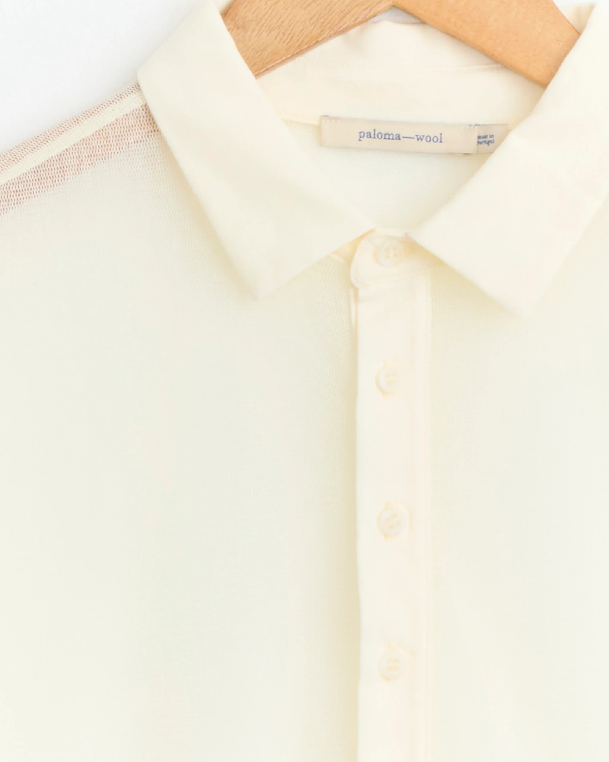 Sile Top in Off White - Image 2