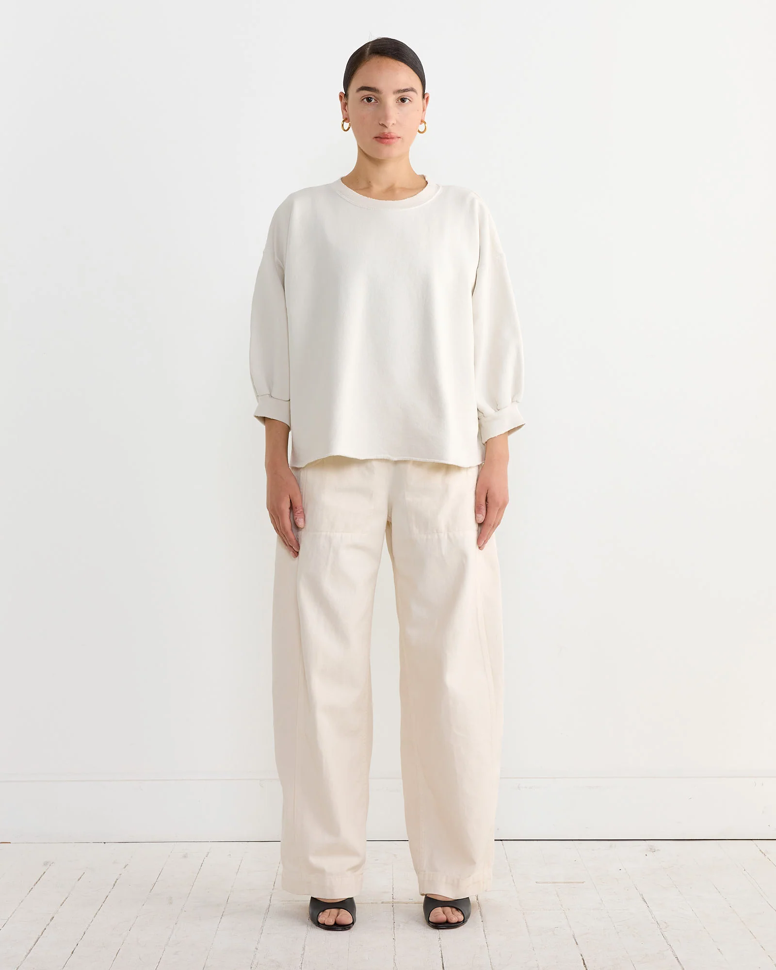 Fond Sweatshirt in Dirty White - Image 2
