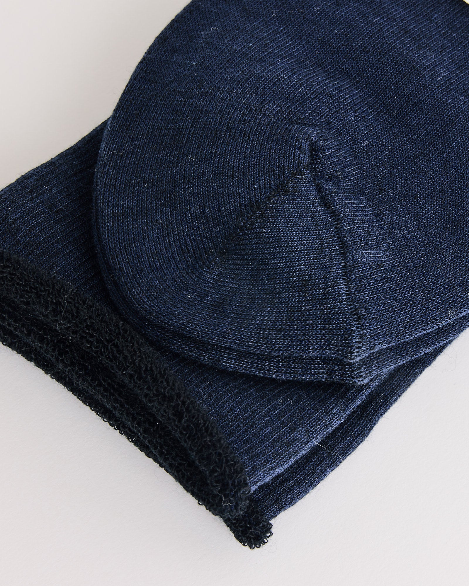 1044 City Socks in Navy/Black - Image 2
