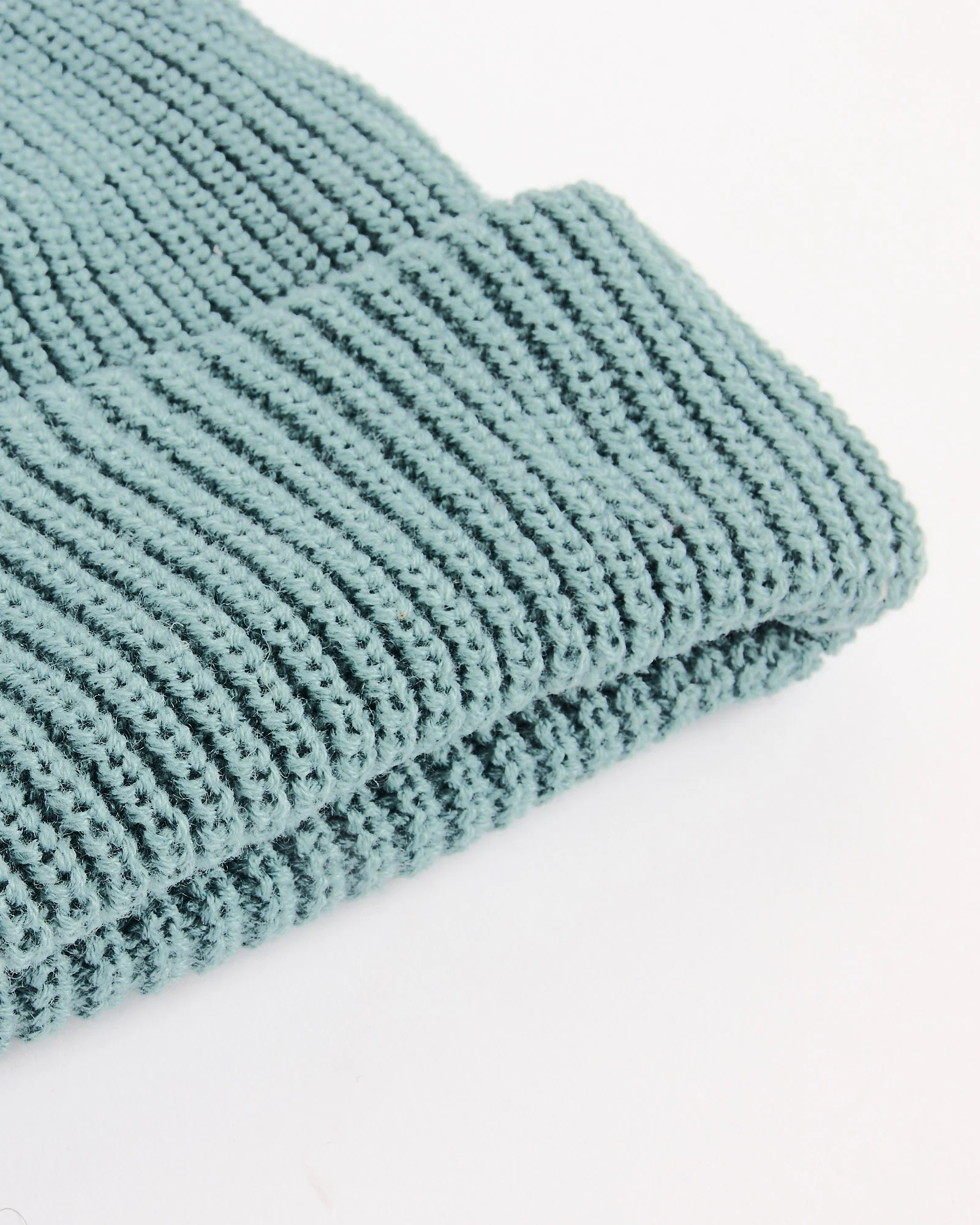 5075 Chunky Beanie in Cadet Blue - Image 2