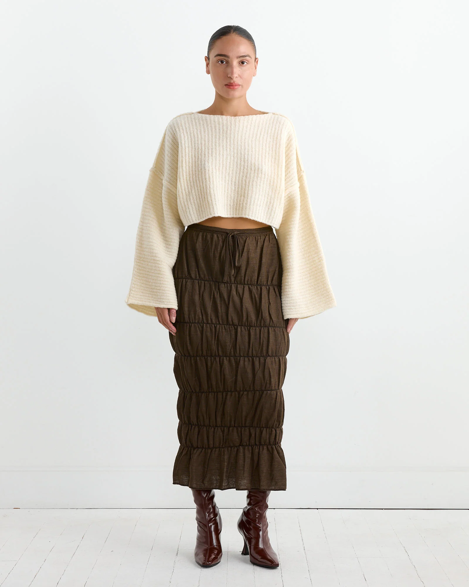 Cama Sweater in Chalk - Image 2