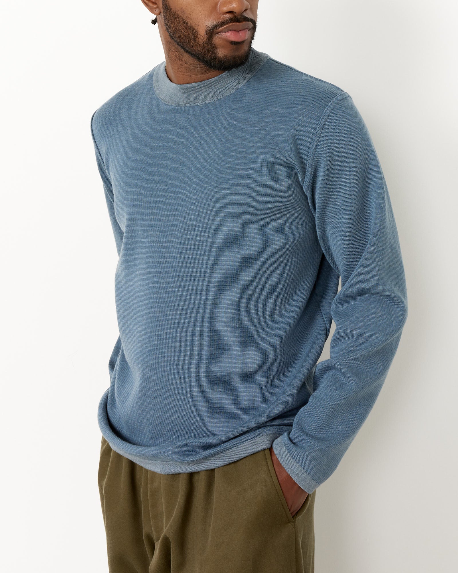 Marine Crew Neck Original Blue - Image 4