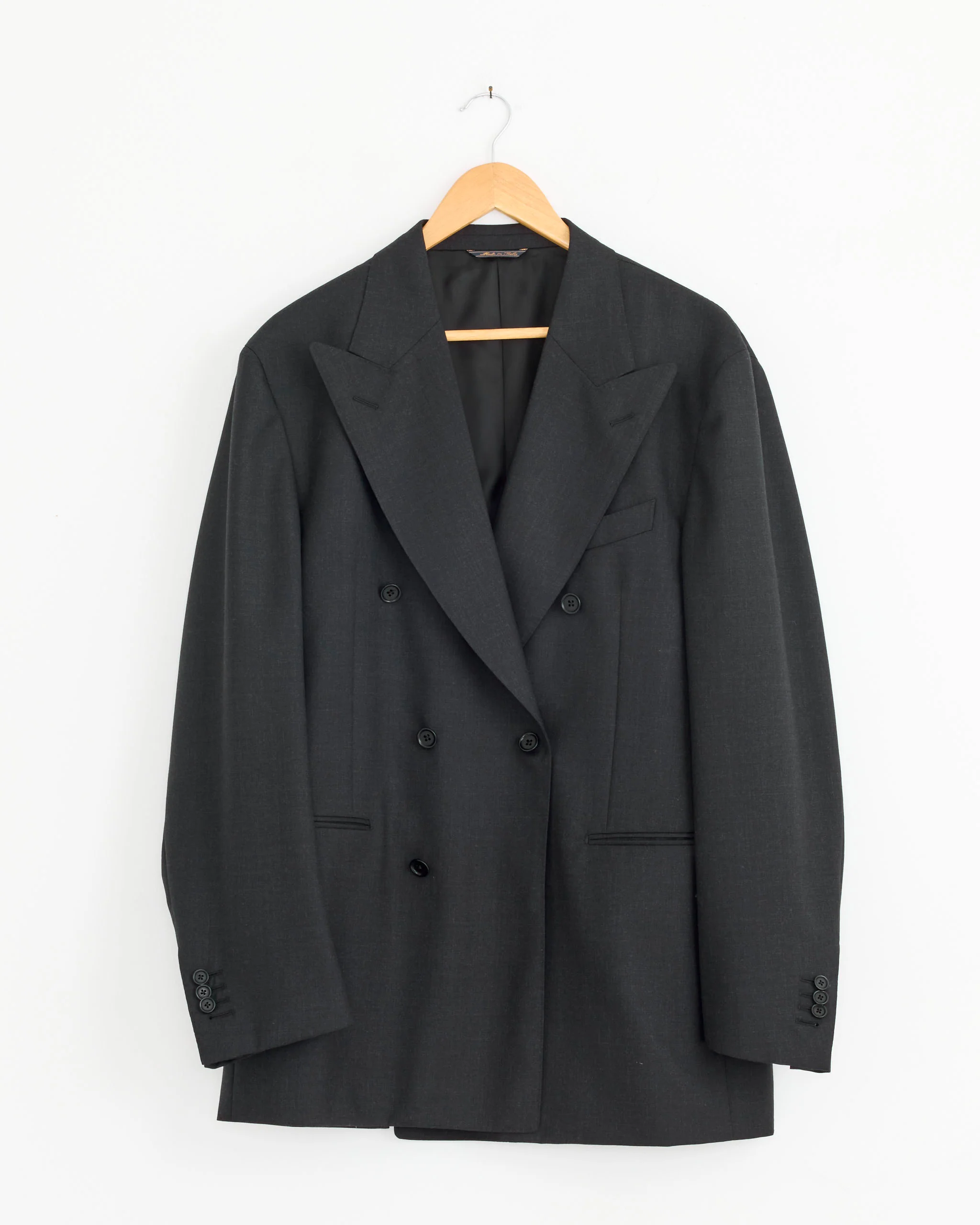 DB Peak Jacket in Grey Melange