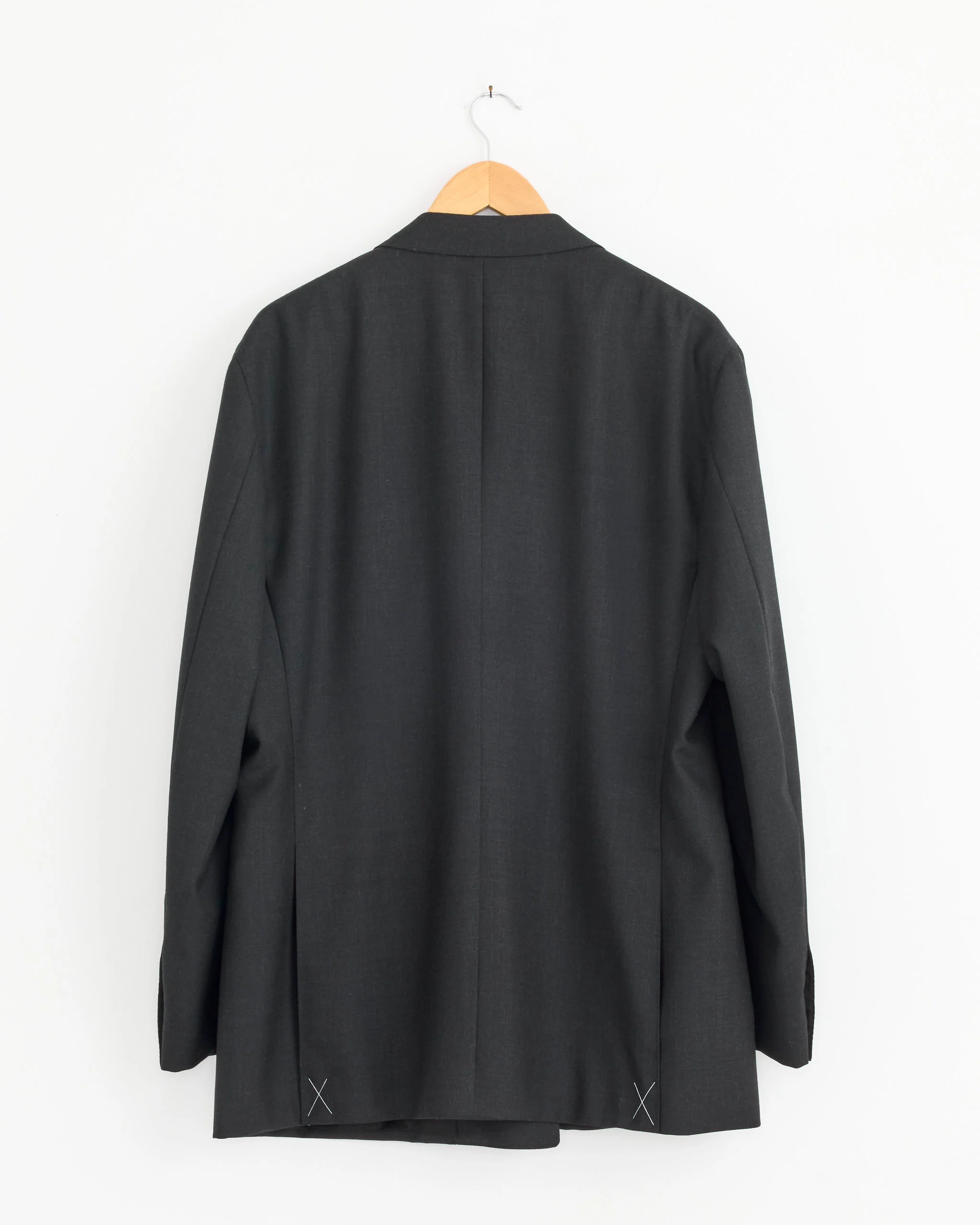DB Peak Jacket in Grey Melange - Image 2