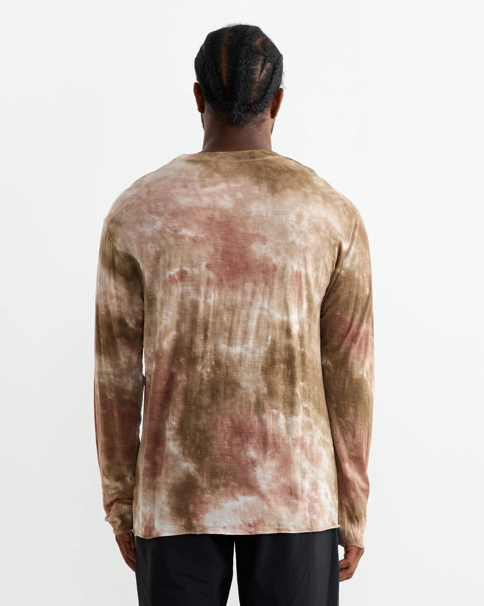 CloudMerino Long Tee in Batik Seed - Image 4