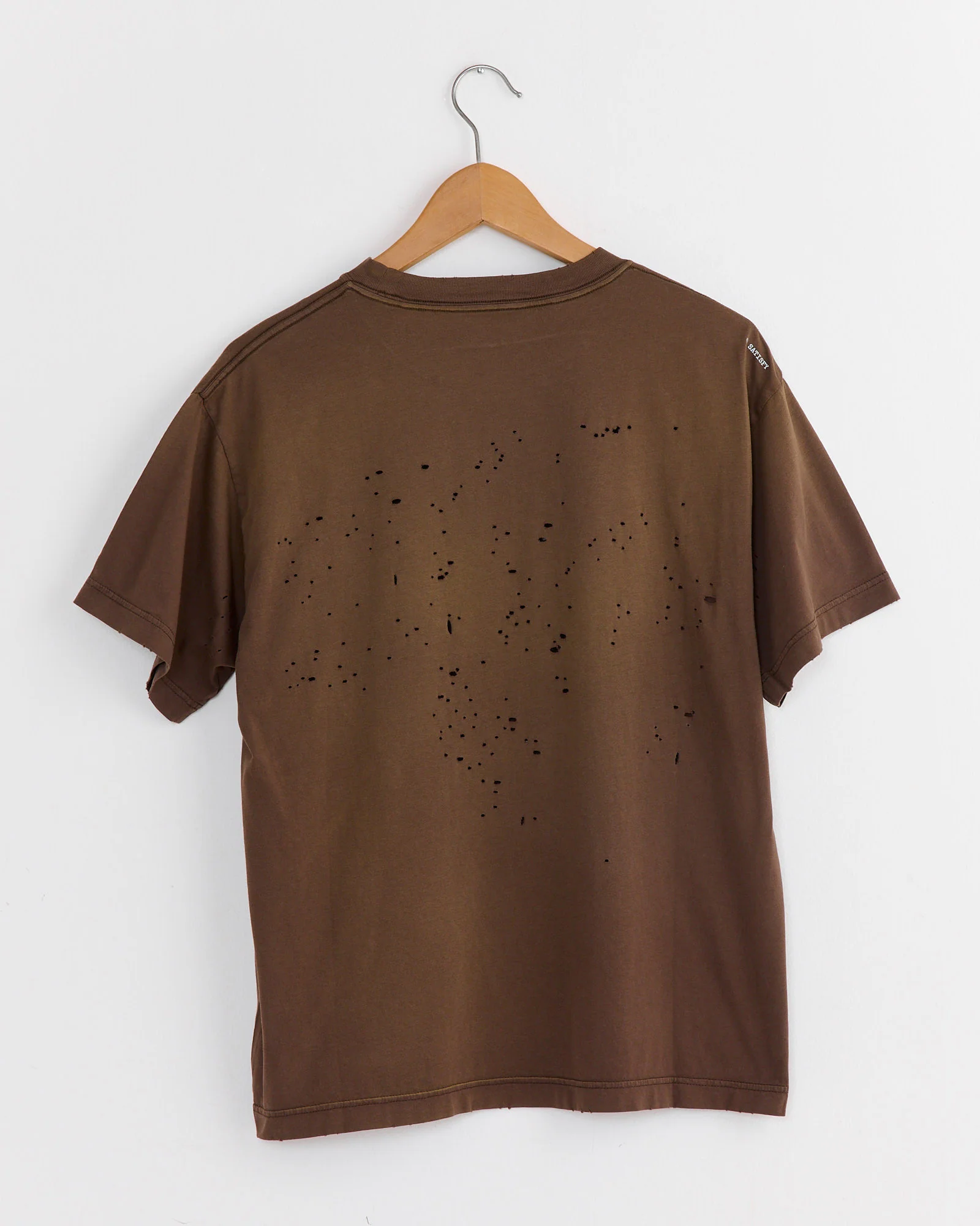 MothTech T-Shirt in Sun Bleached Brown - Image 3