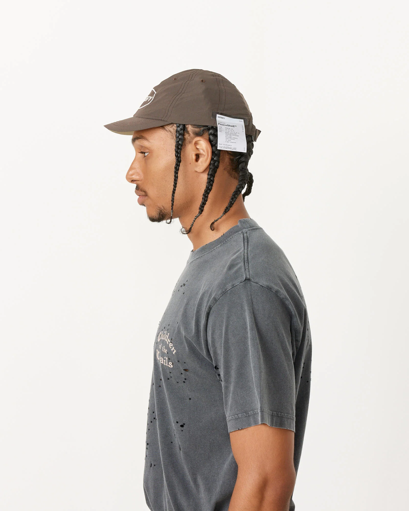PeaceShell Running Cap in Brown - Image 4
