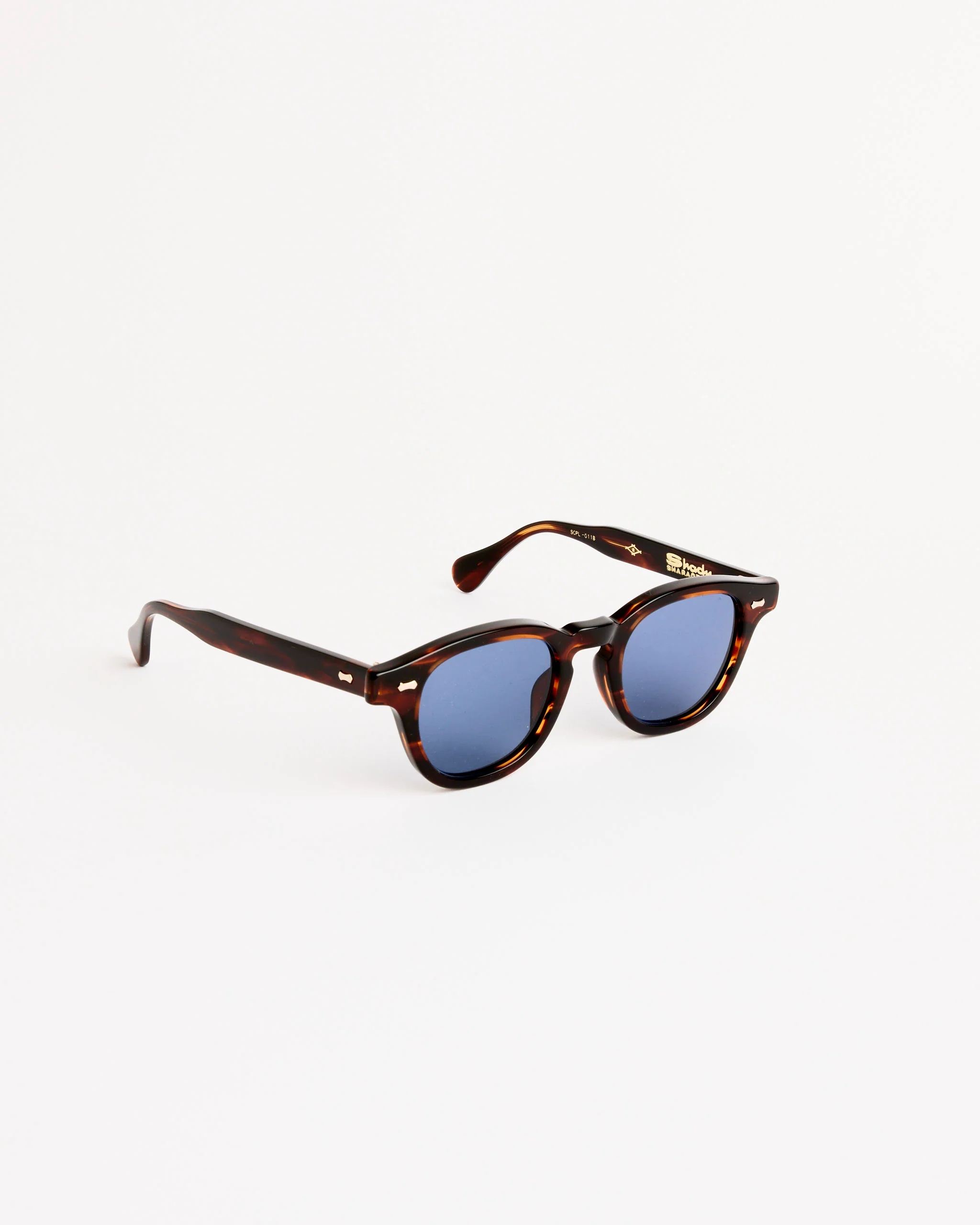 Arnie Sunglasses in Root Beer Sasa/Mid Grey - Image 2